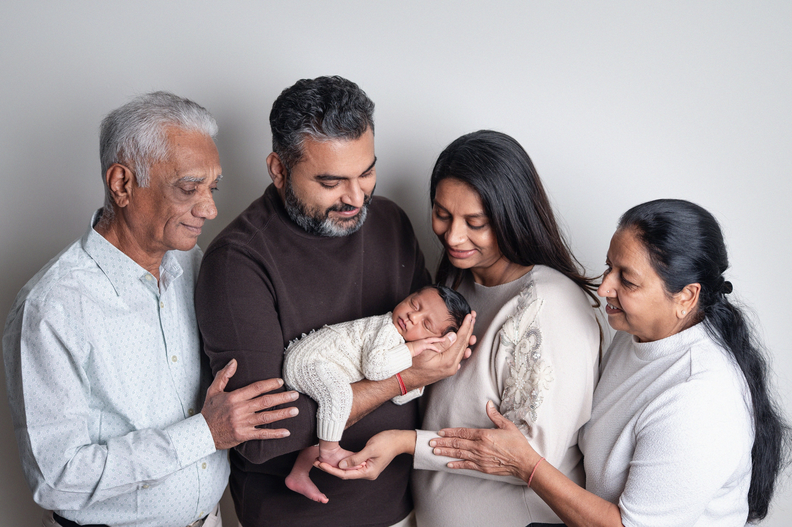 Vihaan 3 weeks. In-home newborn photography Raleigh & area Katya Kulikova