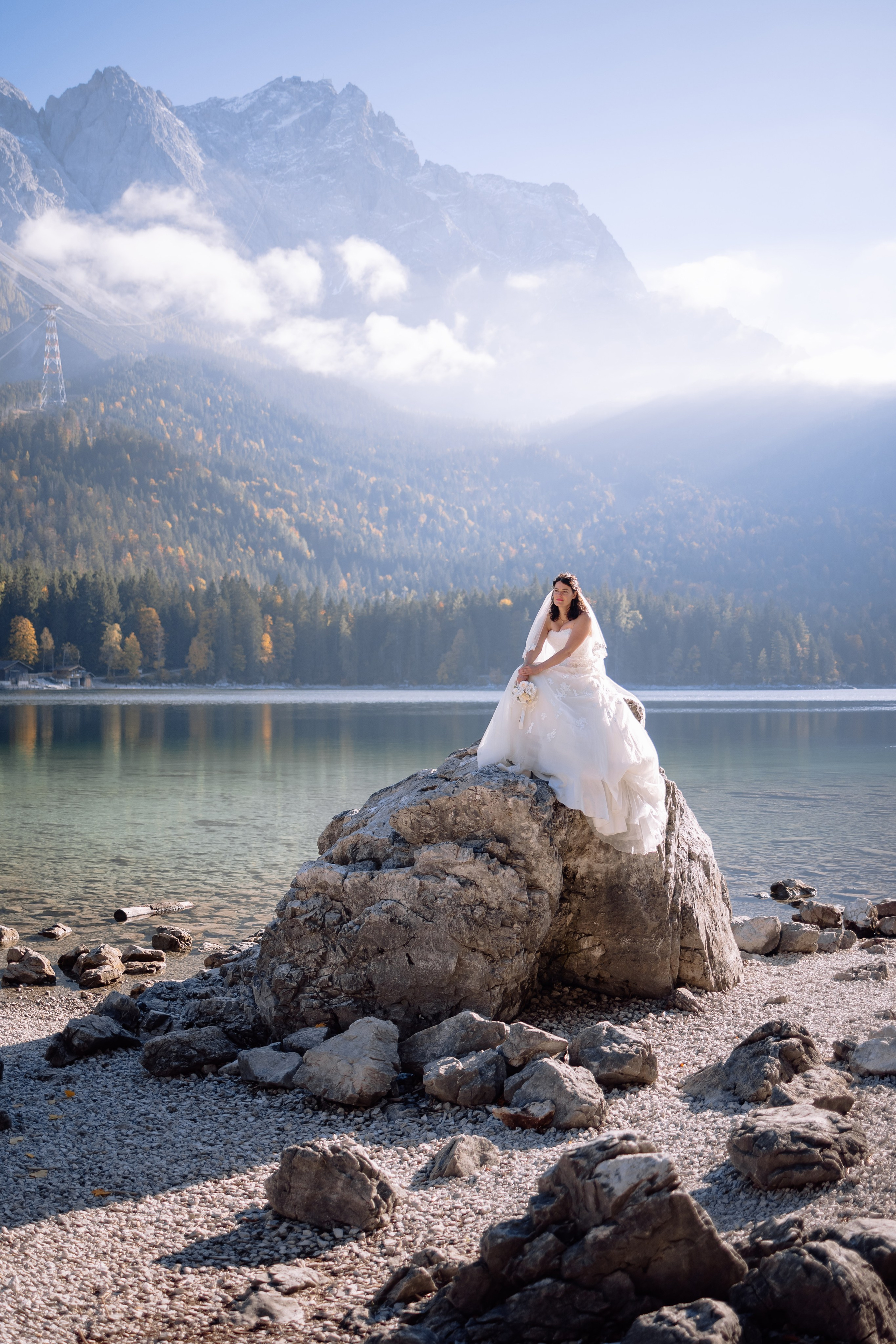 Eibsee. Hochzeitsfotograf München Taufe Familienfotograf Tanja Mauke