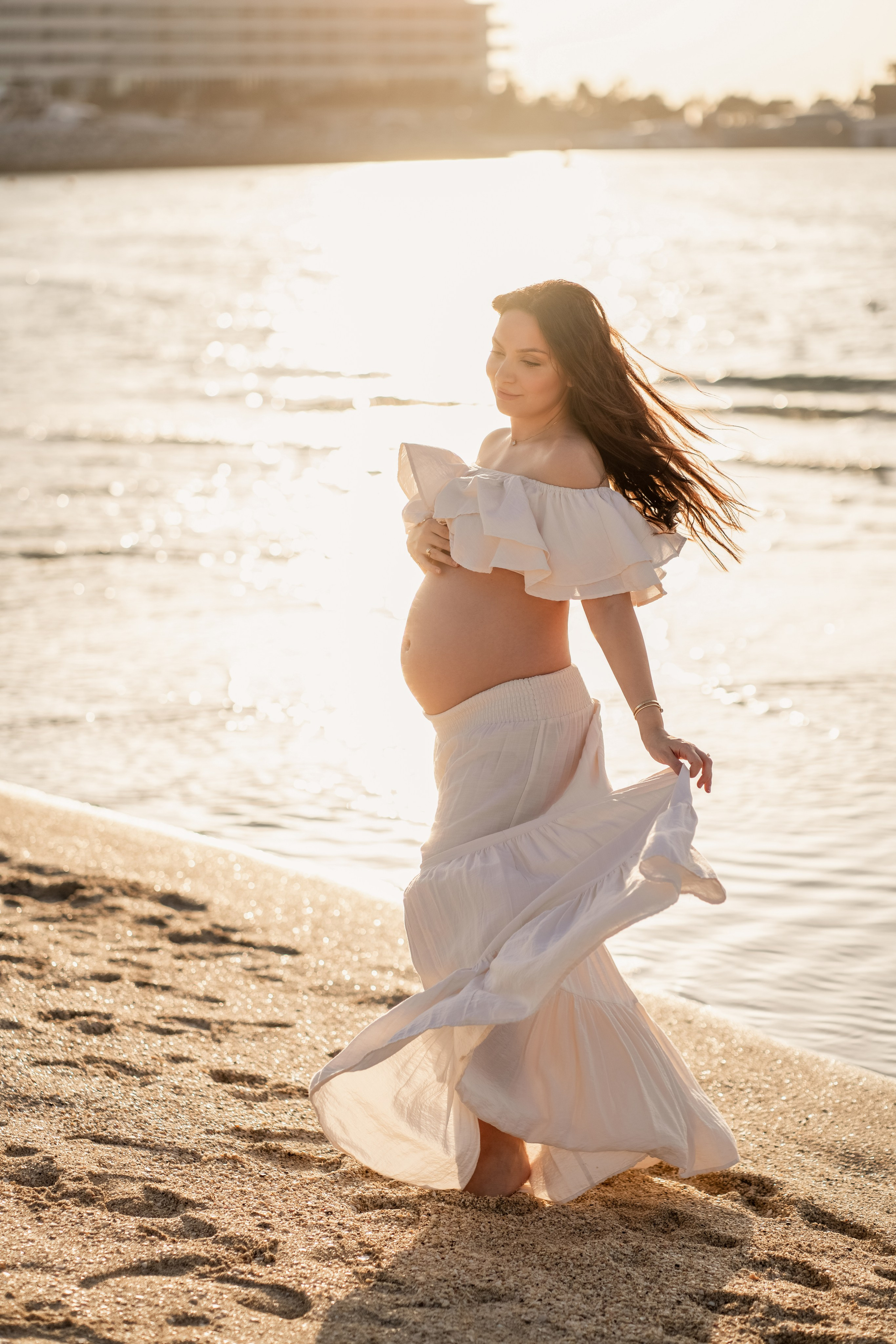 Sunset by the Burj Al Arab. Angela Iakovleva — Family Photographer in Dubai
