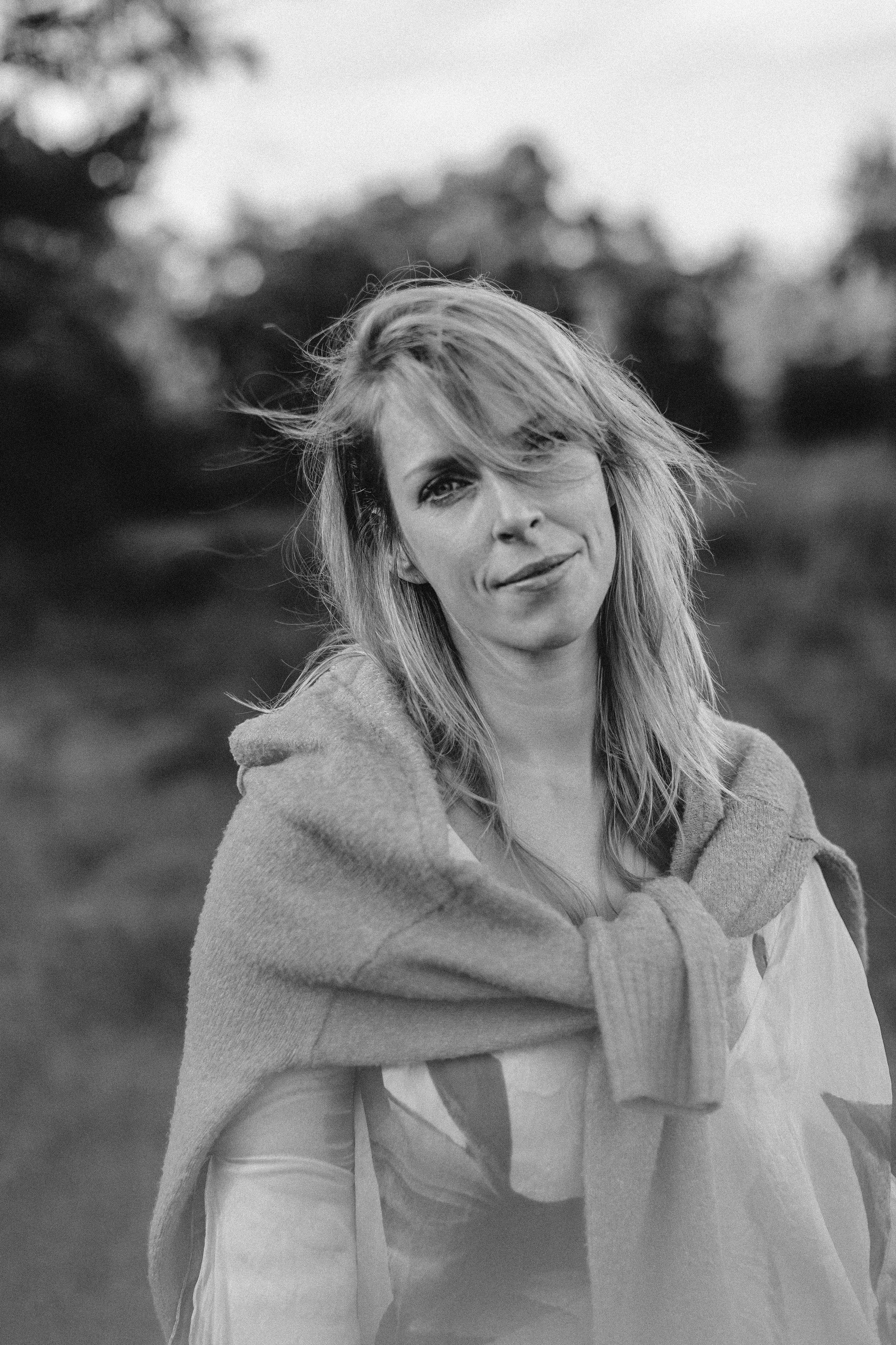 Paula. Walk in Strabrechtse Heide. True self