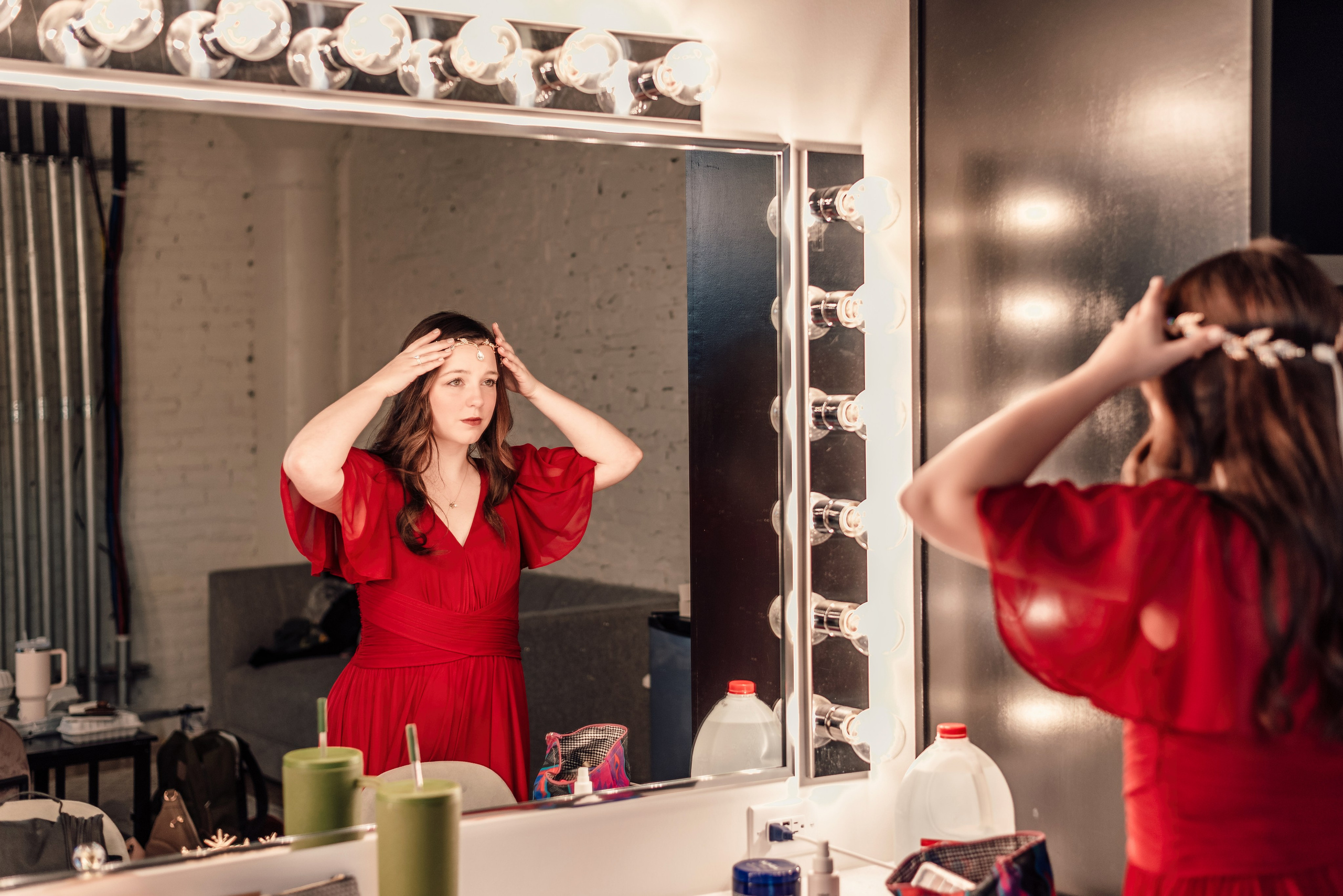 Bold & Dramatic Wedding at The Paper Mill on The Landing | Fort Wayne Wedding Photographer. Alexandria Danielle Photography | Fort Wayne & Indianapolis Wedding Photographer