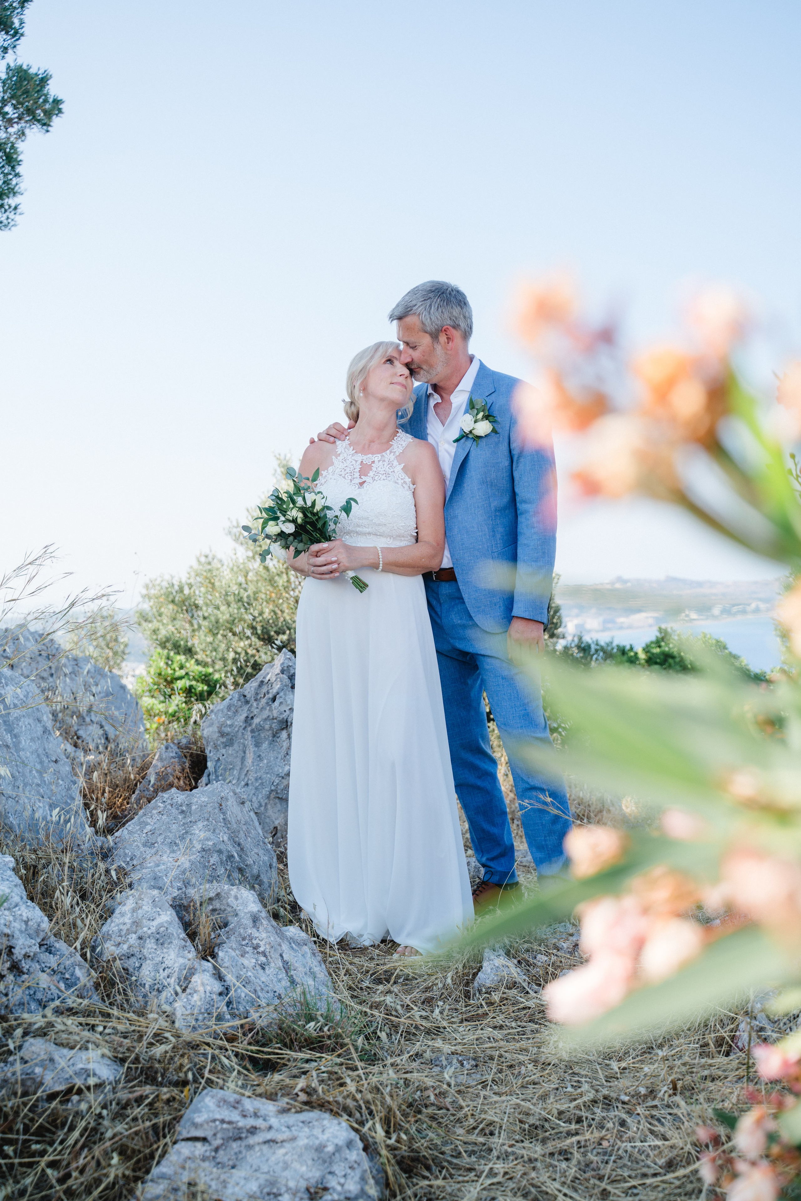 Bianca und Christian 18.6.2025. Heiraten auf Rhodos | Deutschsprachige Hochzeitsplanerin Griechenland