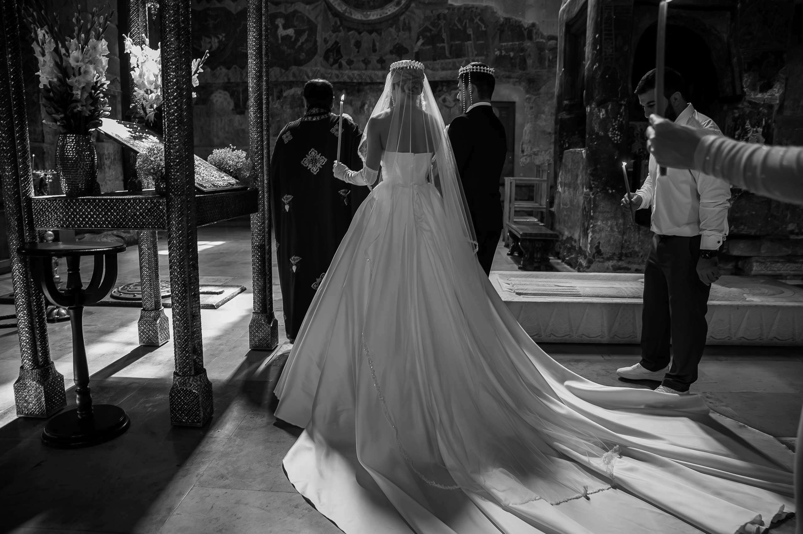 Венчание в Светицховели. Свадебный и семейный фотограф Екатерина Шестакова