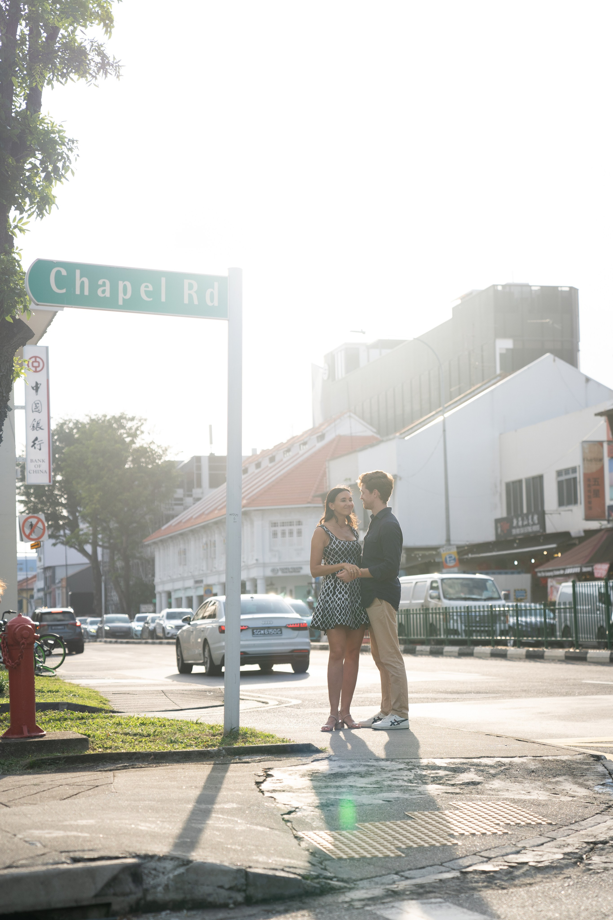 Love story. Dasha in Singapore