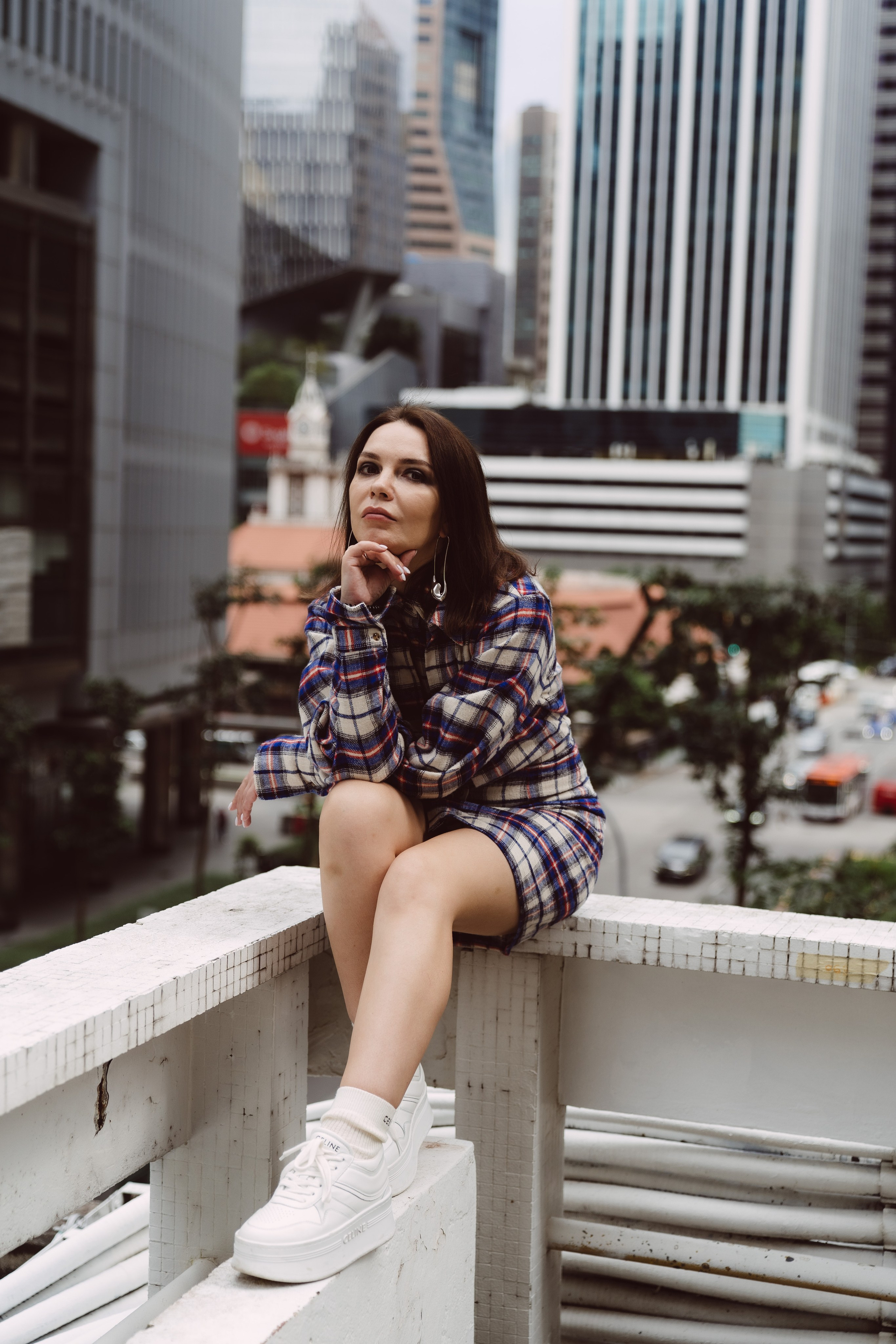 Portrait. Dasha in Singapore