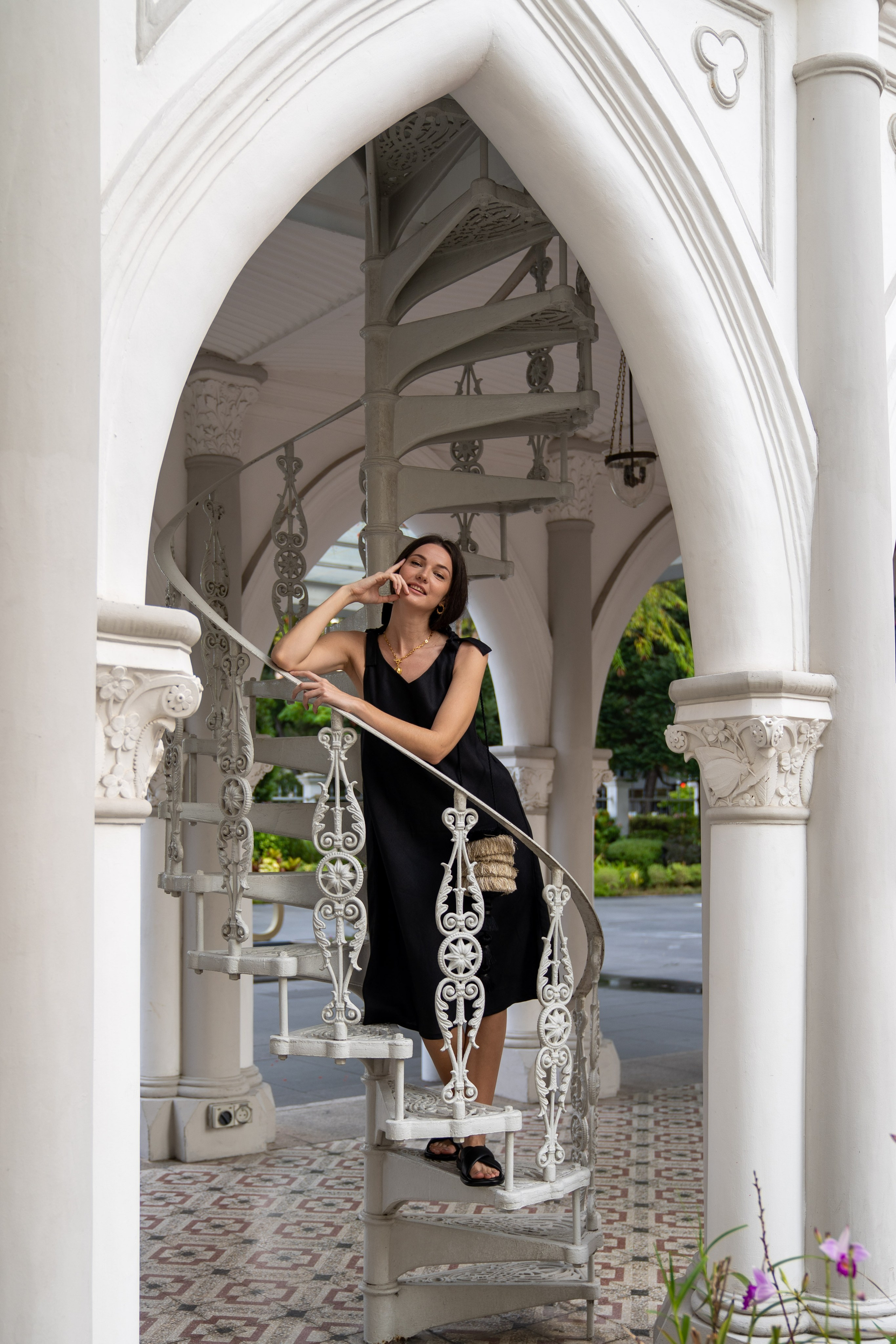 Portrait. Dasha in Singapore