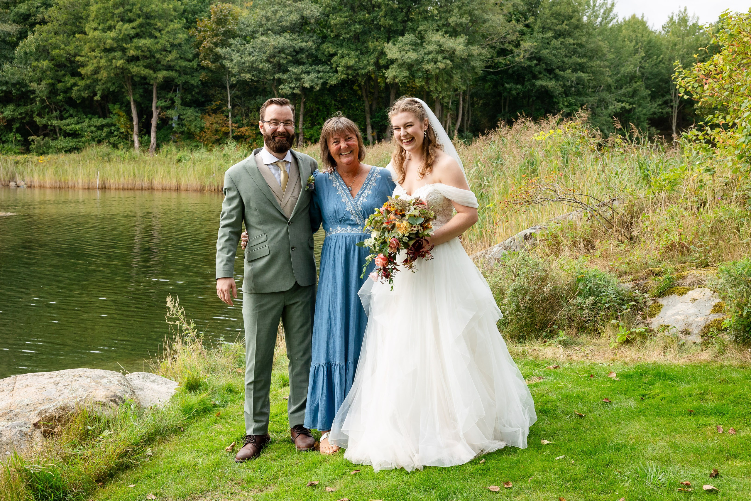 Bryllupsfotografering på Tromøya i Arendal. Bryllupsfotograf i Oslo og Rogaland — Meisal Media