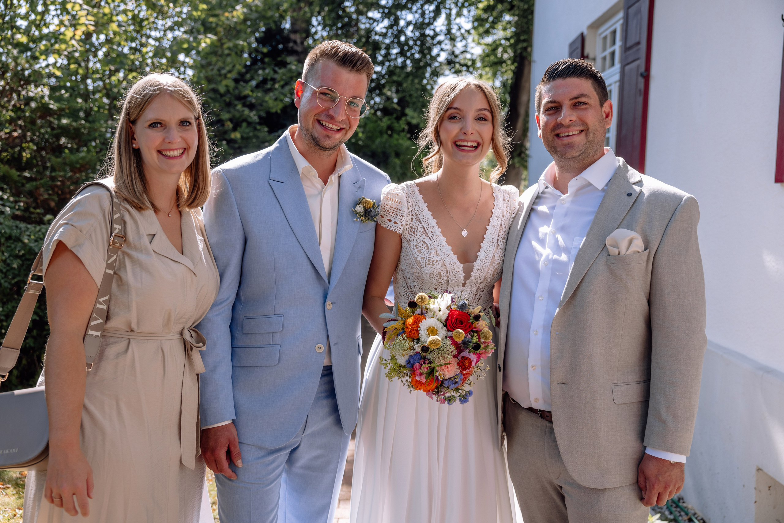 Gilching: Vanessa und Maxi. Hochzeitsfotograf München Taufe Familienfotograf Tanja Mauke