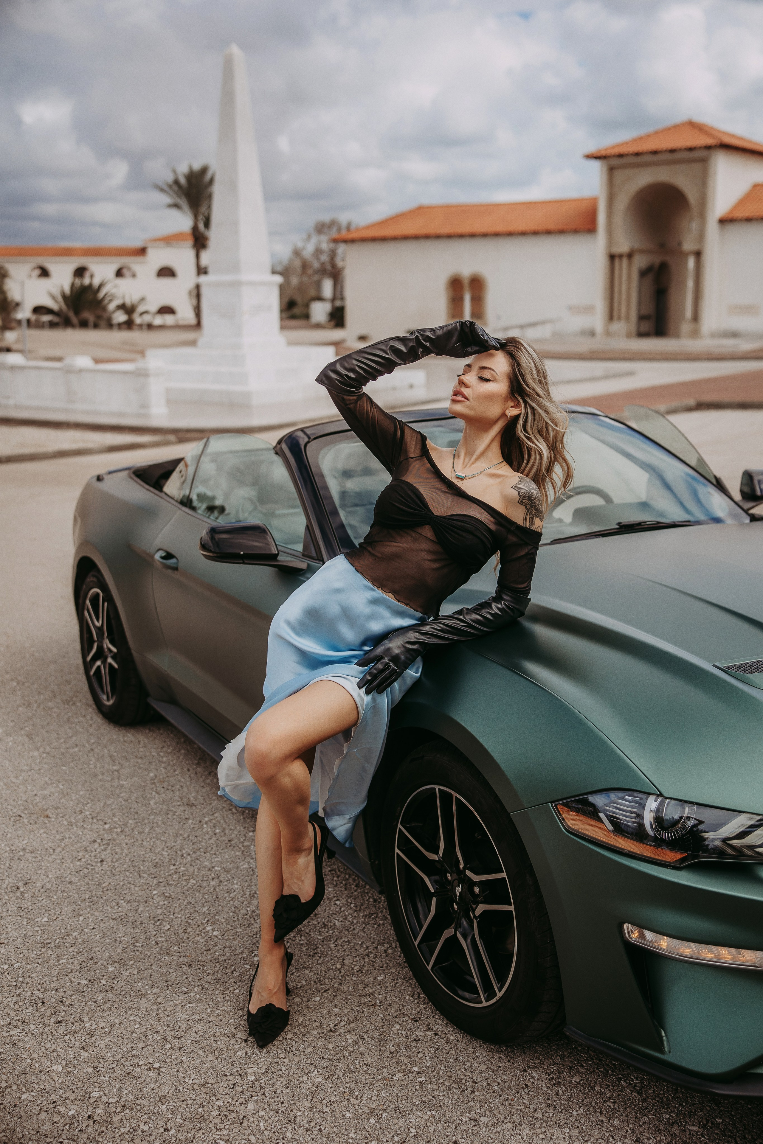 Violetta Odaya in Caesarea, Israel. George TLV — Professional photographer and retoucher in Israel