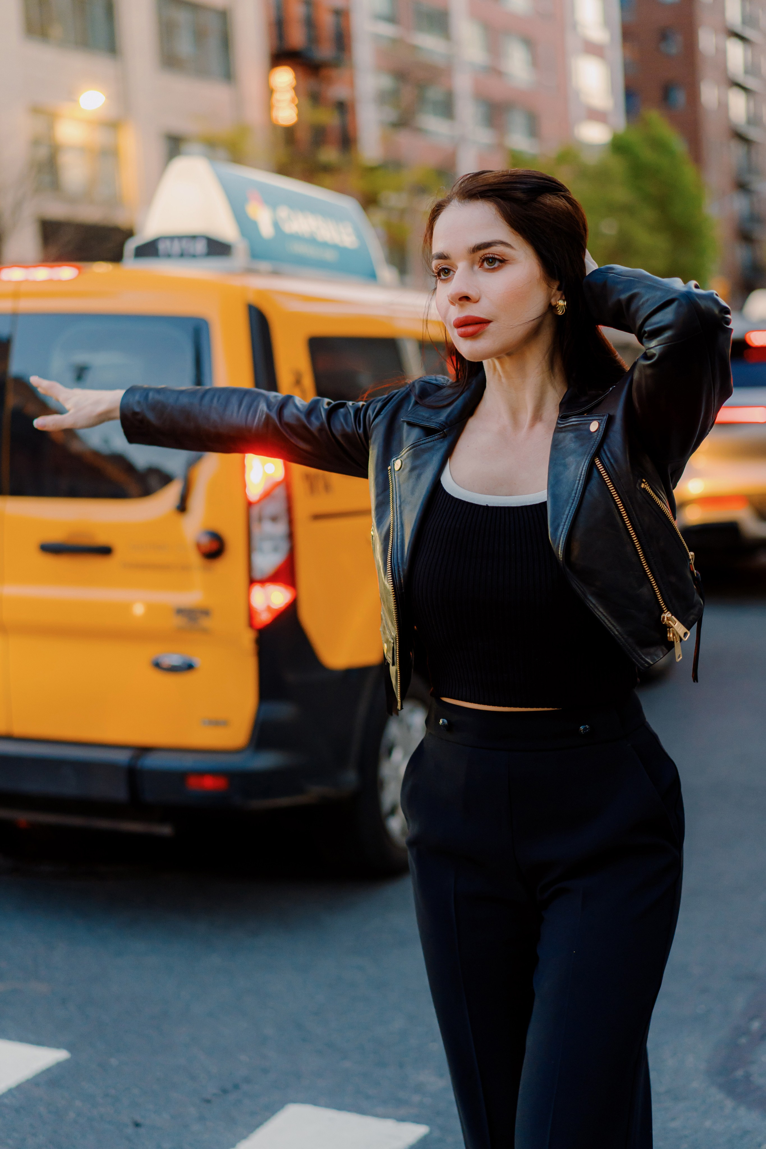 Natalia in Hudson Yards. Videographer and photographer in New York // MAKAROV.VIDEO