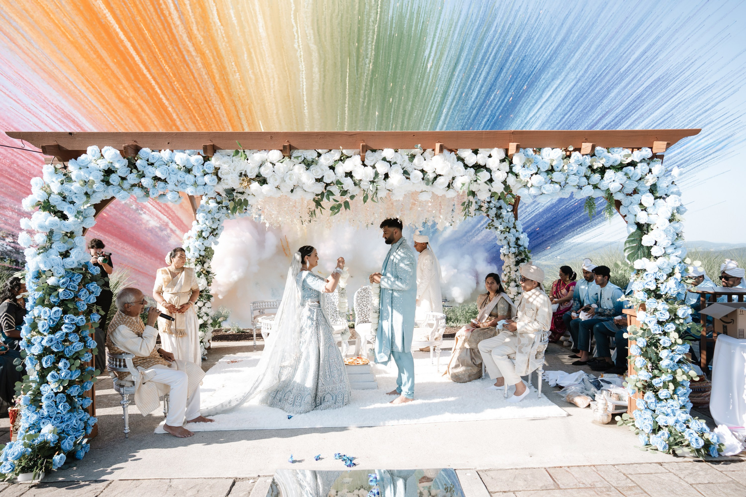 June 2025 — Zill and Raj’s traditional wedding. Portrait and wedding photographer in New York