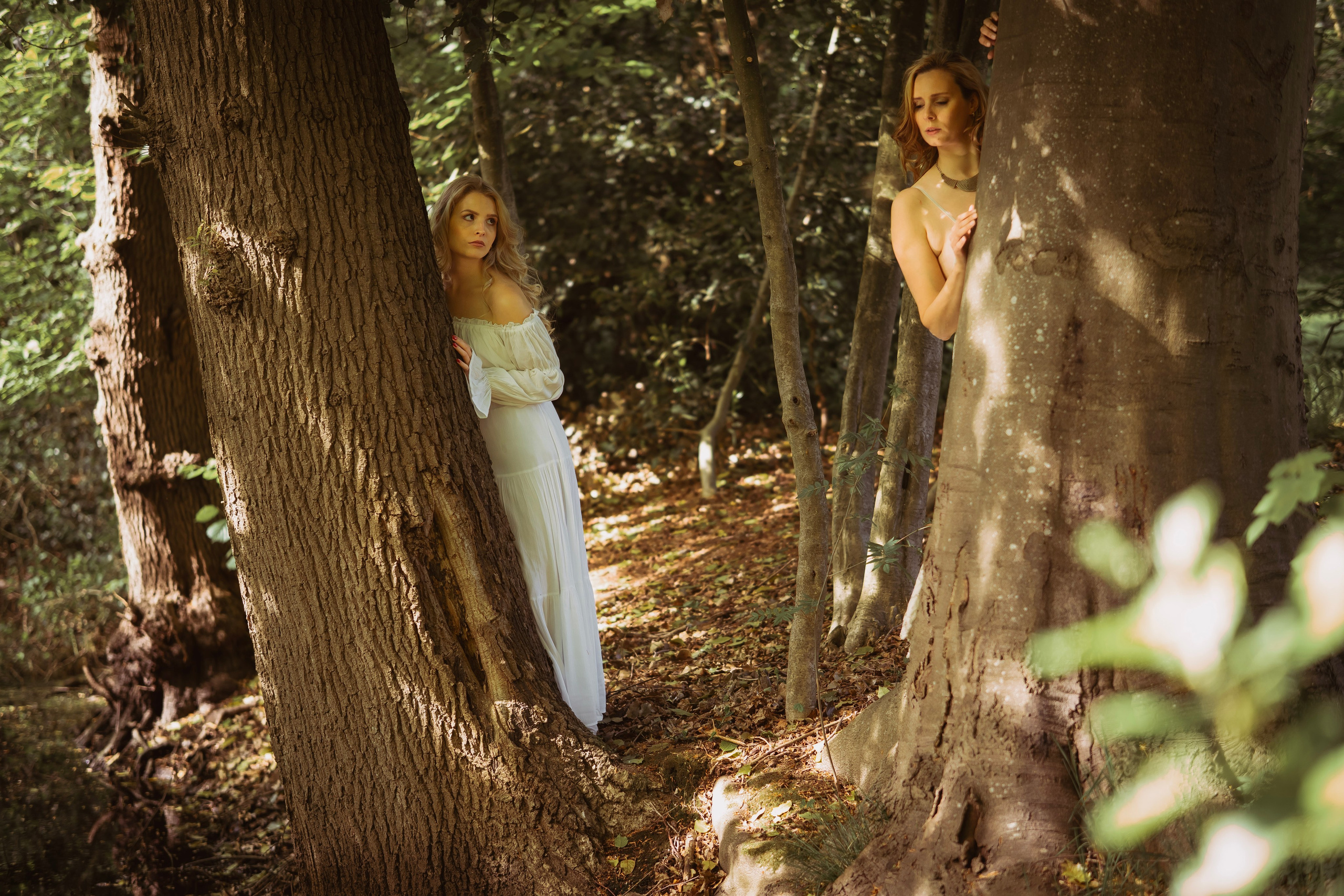 Magical enchanted forest photoshoot in Netherlands