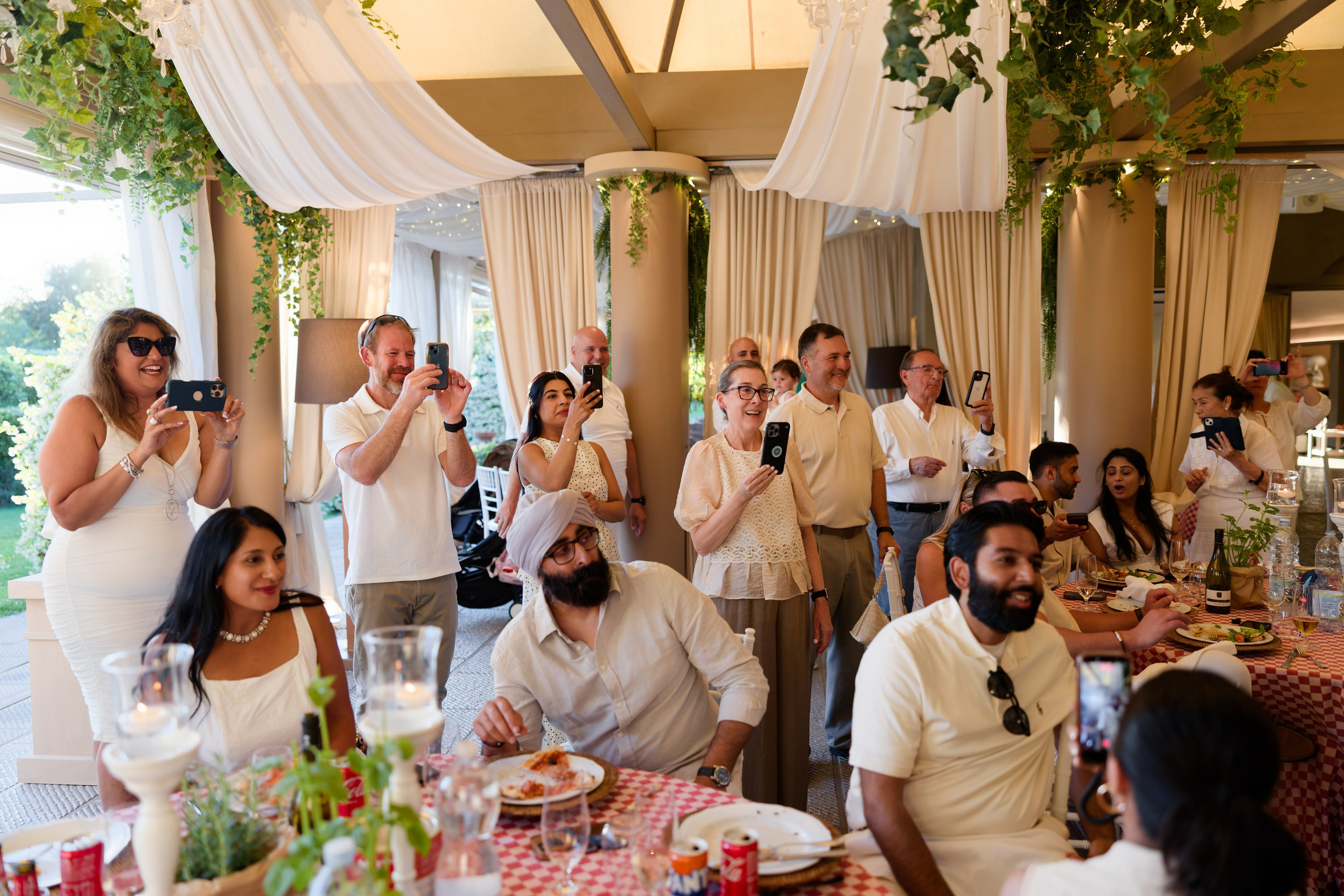 Pizza Party at Tenuta Massini, Florence, Italy. Destination Wedding Photographer — Nikita Burtsev