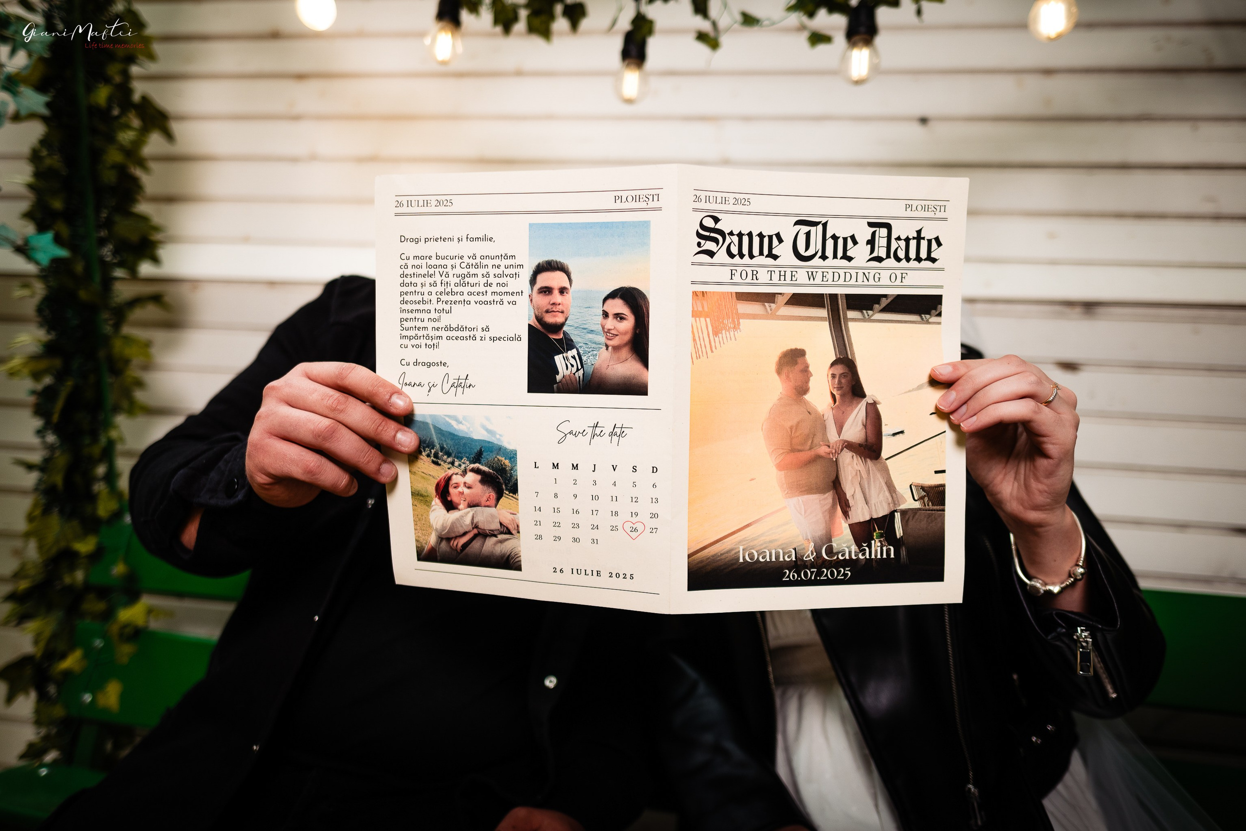 Save the date Ioana & Catalin. Giani Maftei