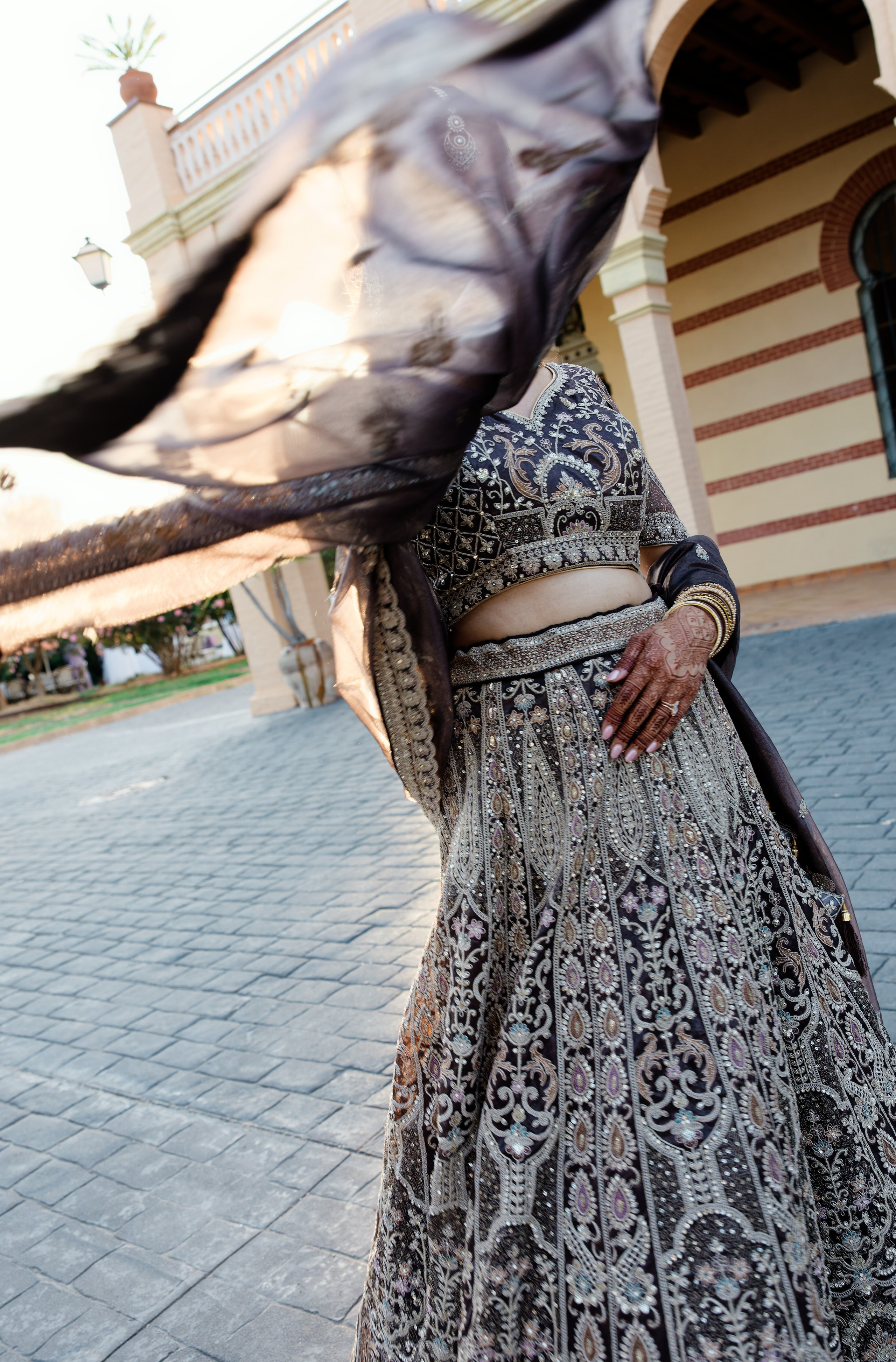 Indian wedding at Gran Villa Rosa, Barcelona