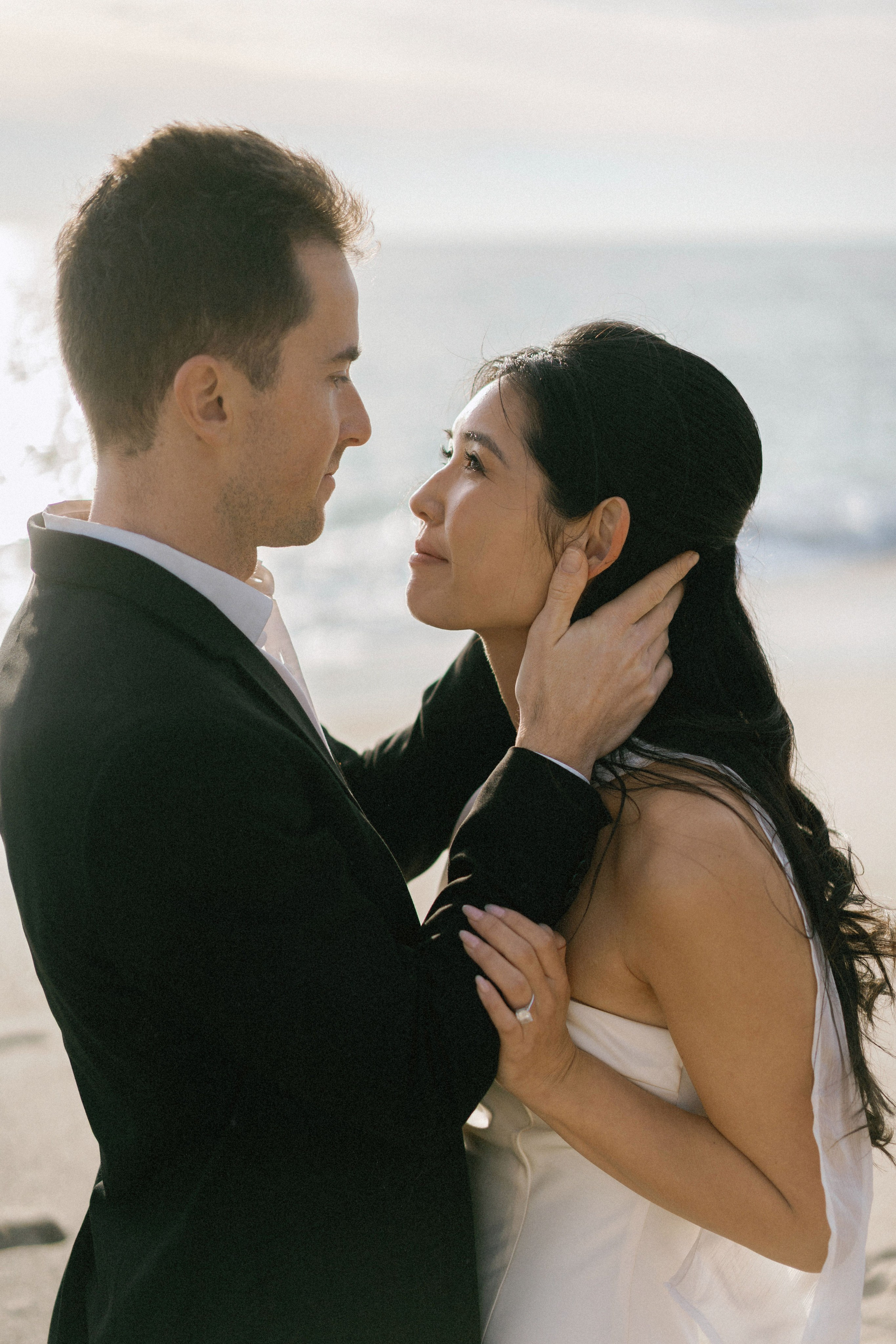 S&B Engagement Photoshoot at Treasure Island Beach, California. Wedding Photography & Videography Team in California, Los Angeles, San Francisco, San Diego and Travel