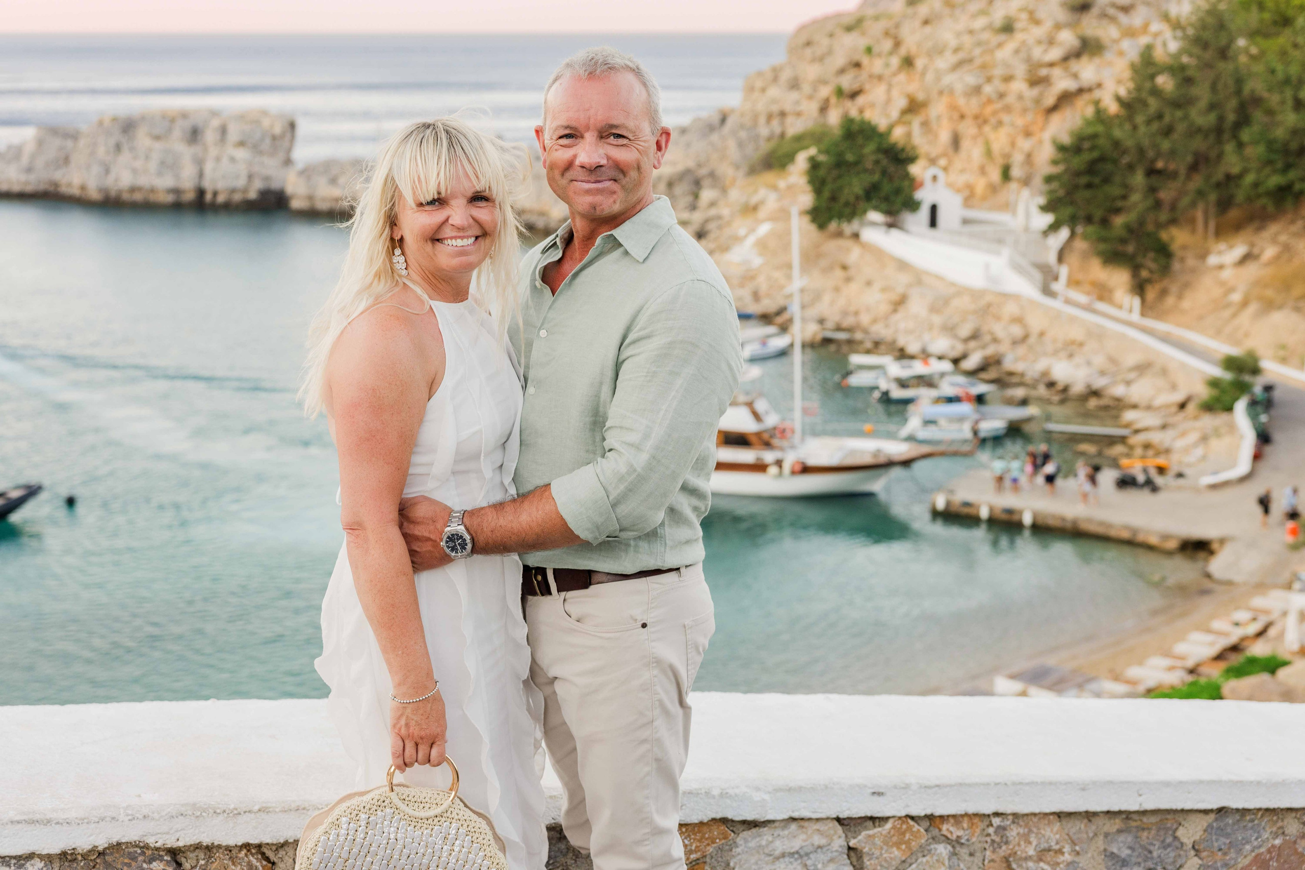 A walk to Lindos with Rob & Louise!. Photography in Rhodes