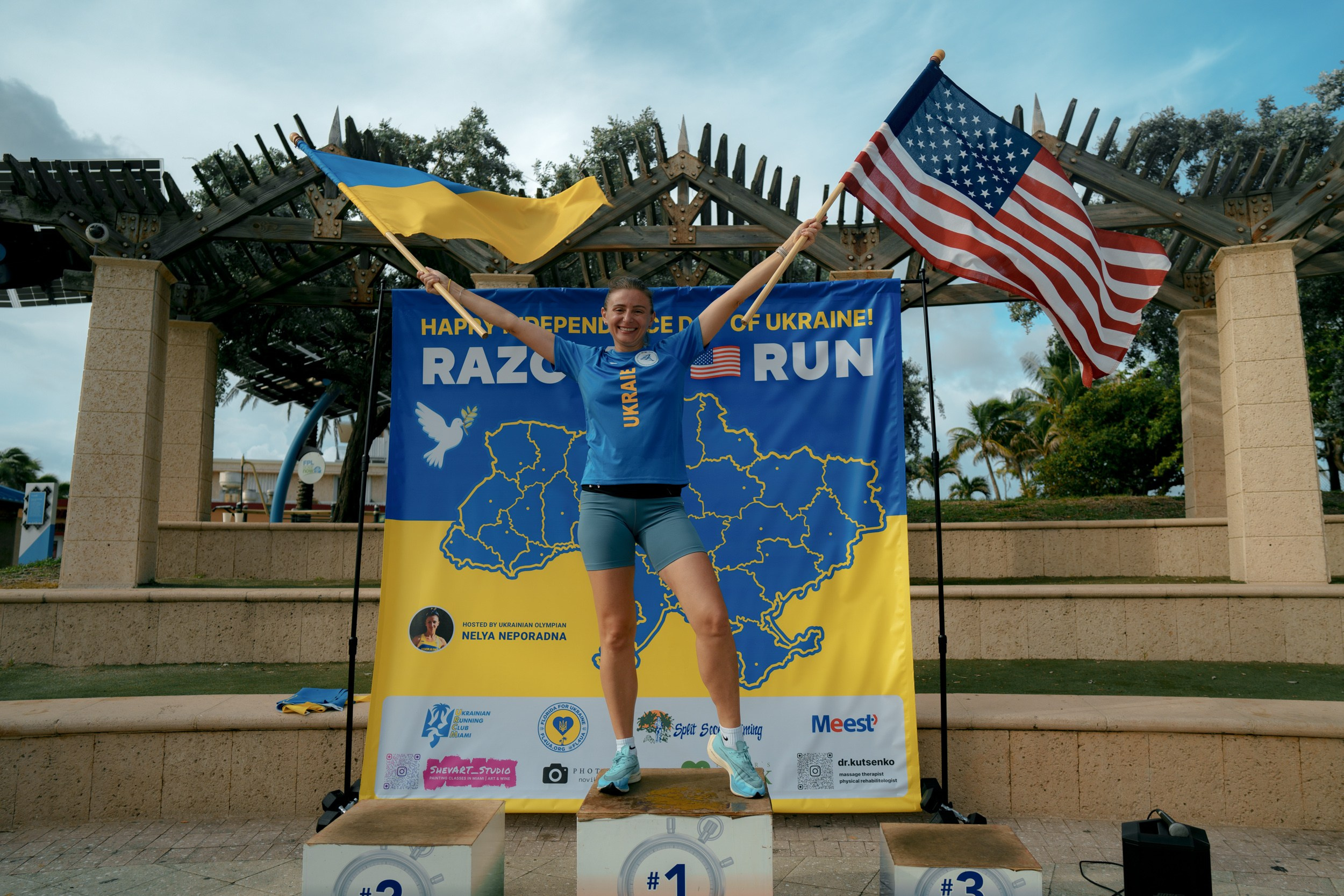 RAZOM RUN. ФОТОГРАФ ФЛОРИДА МАЙАМИ