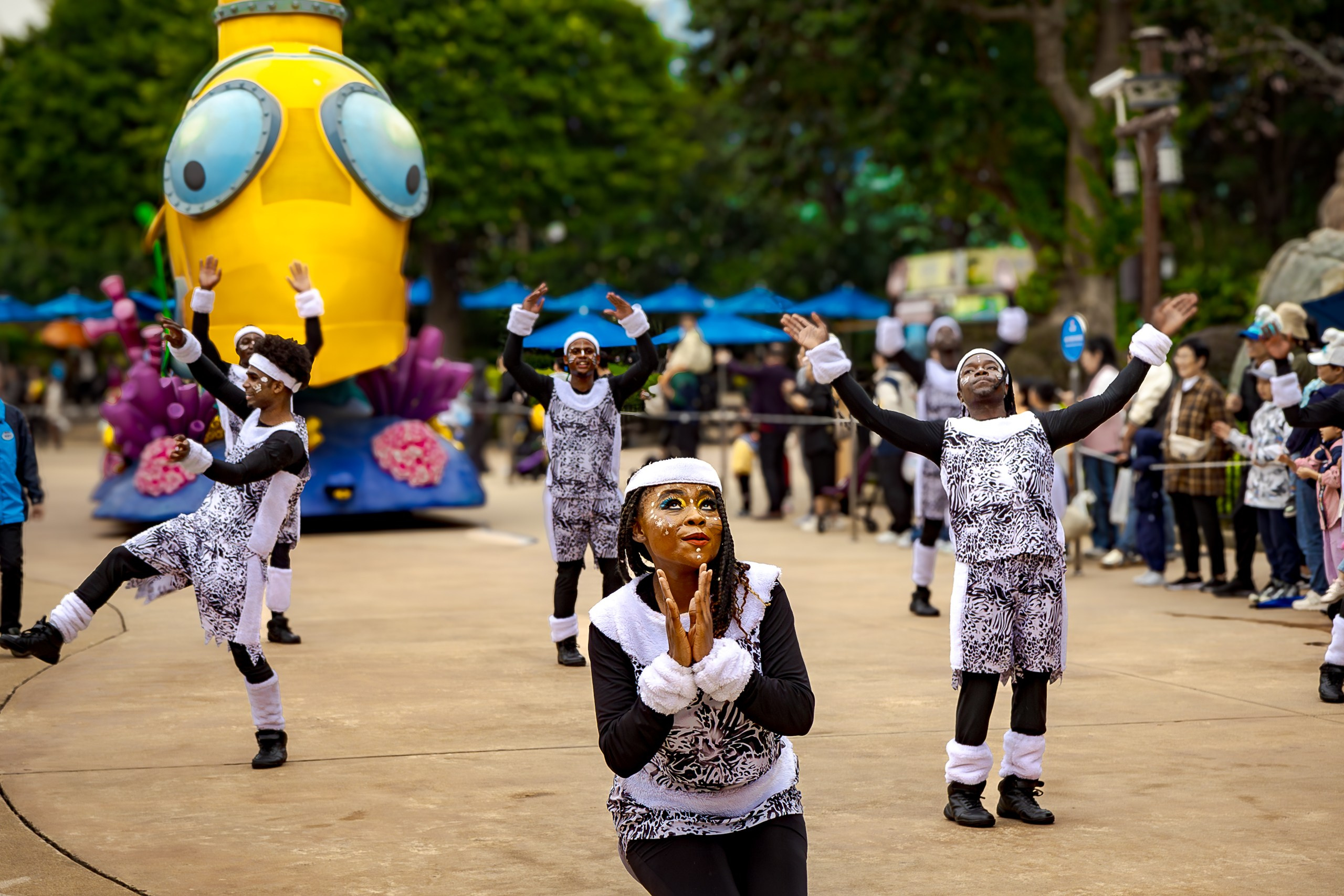 Дневной парад новогодняя версия