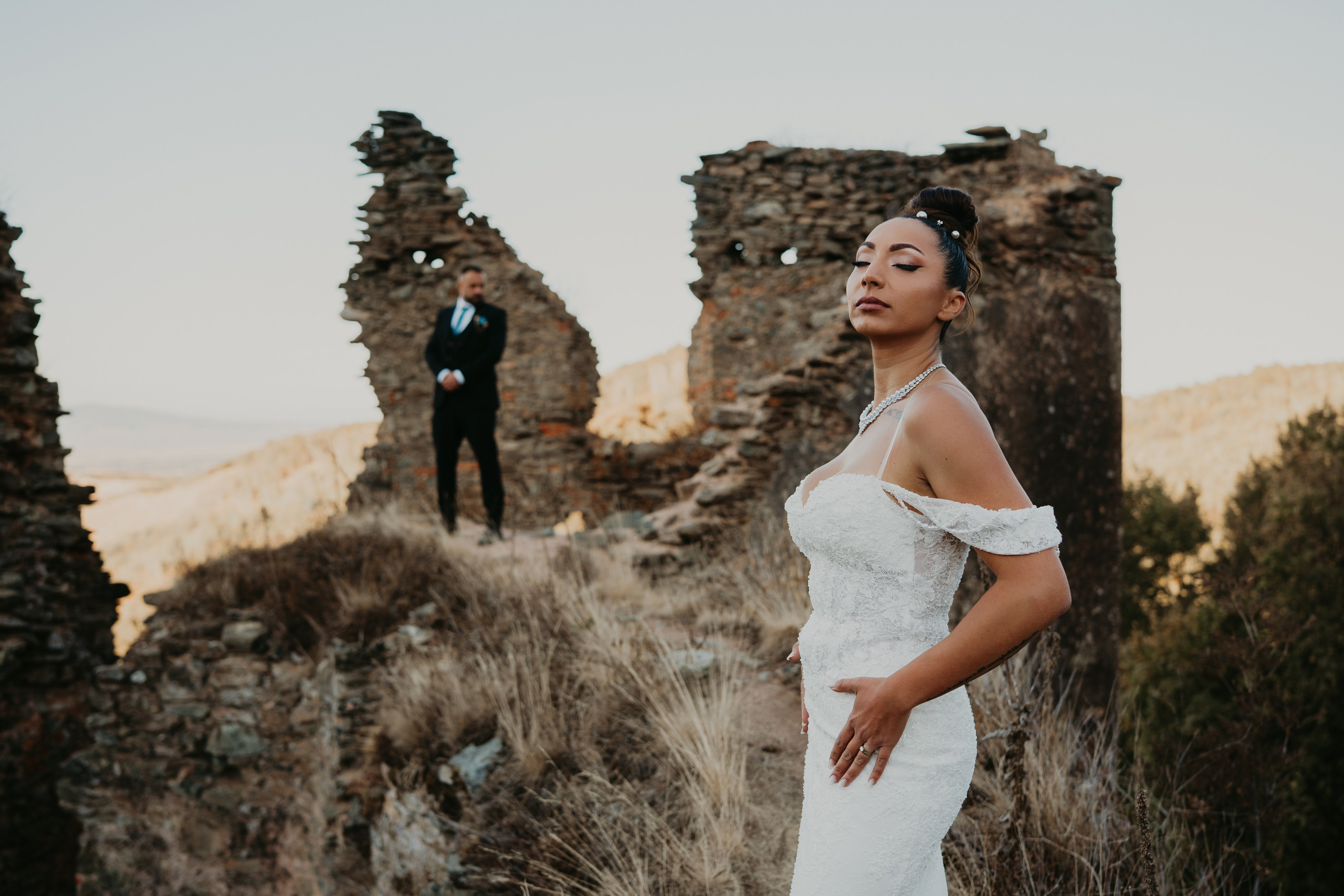 Trash the Dress / Cetatea Colt. Foto / Video nunta Deva, Hunedoara