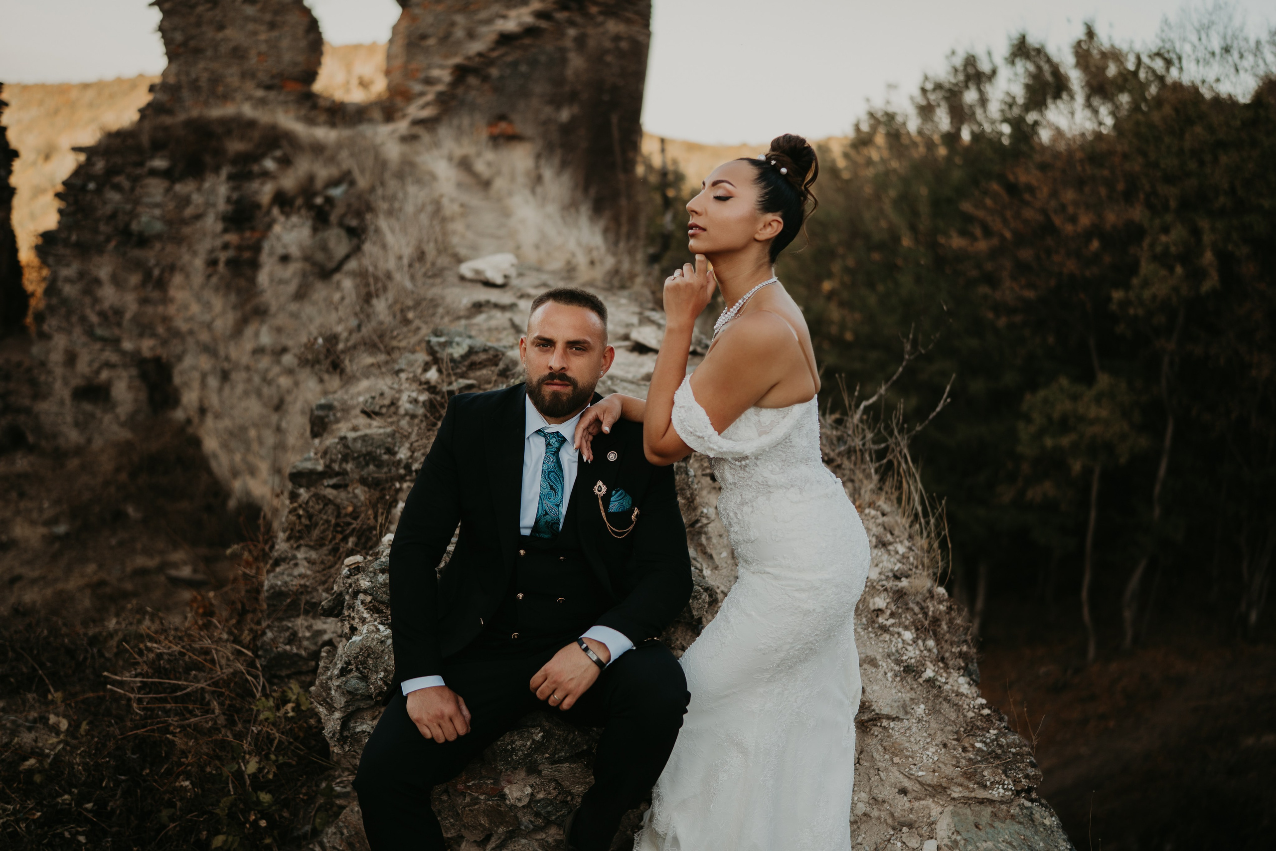 Trash the Dress / Cetatea Colt. Foto / Video nunta Deva, Hunedoara