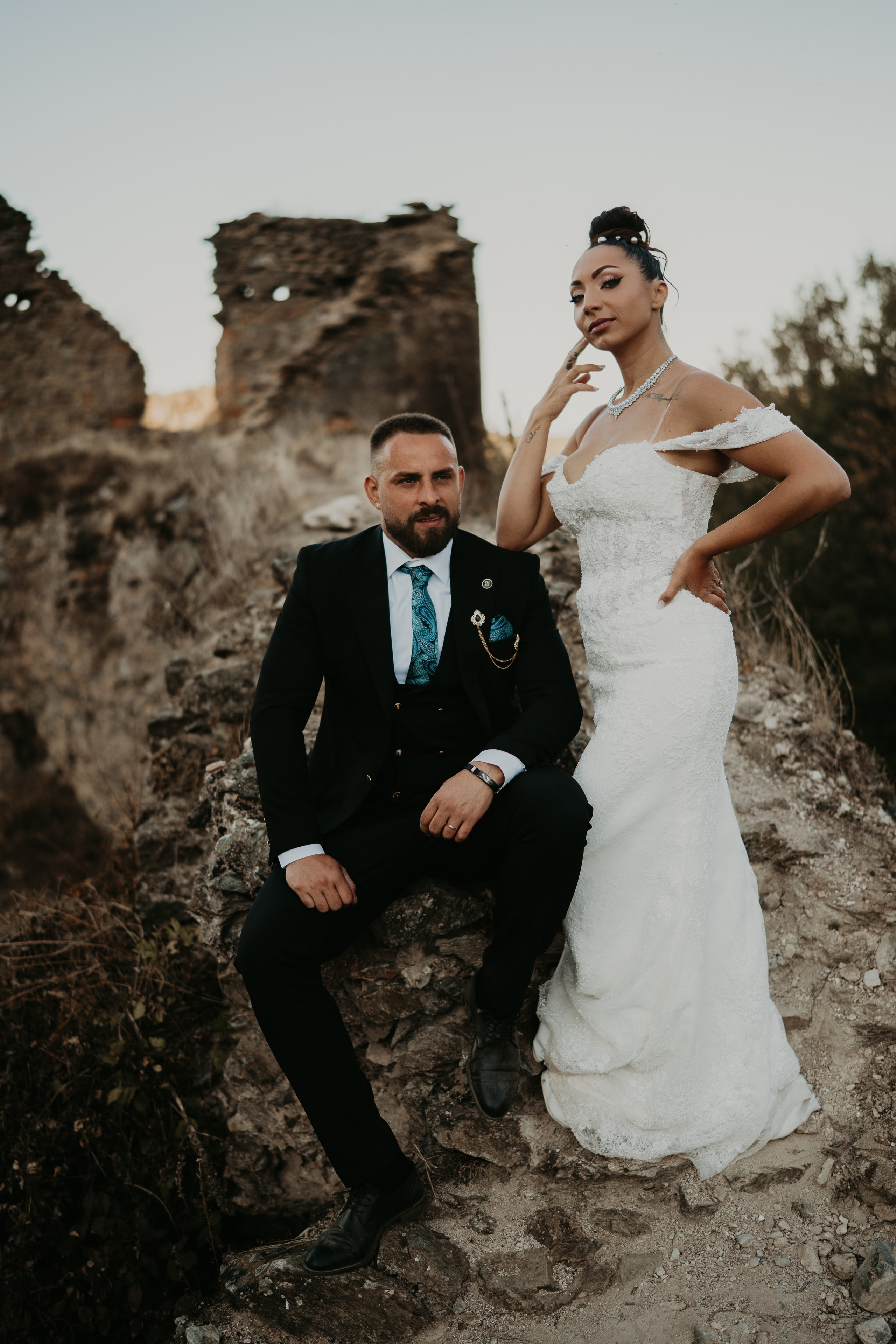 Trash the Dress / Cetatea Colt. Foto / Video nunta Deva, Hunedoara