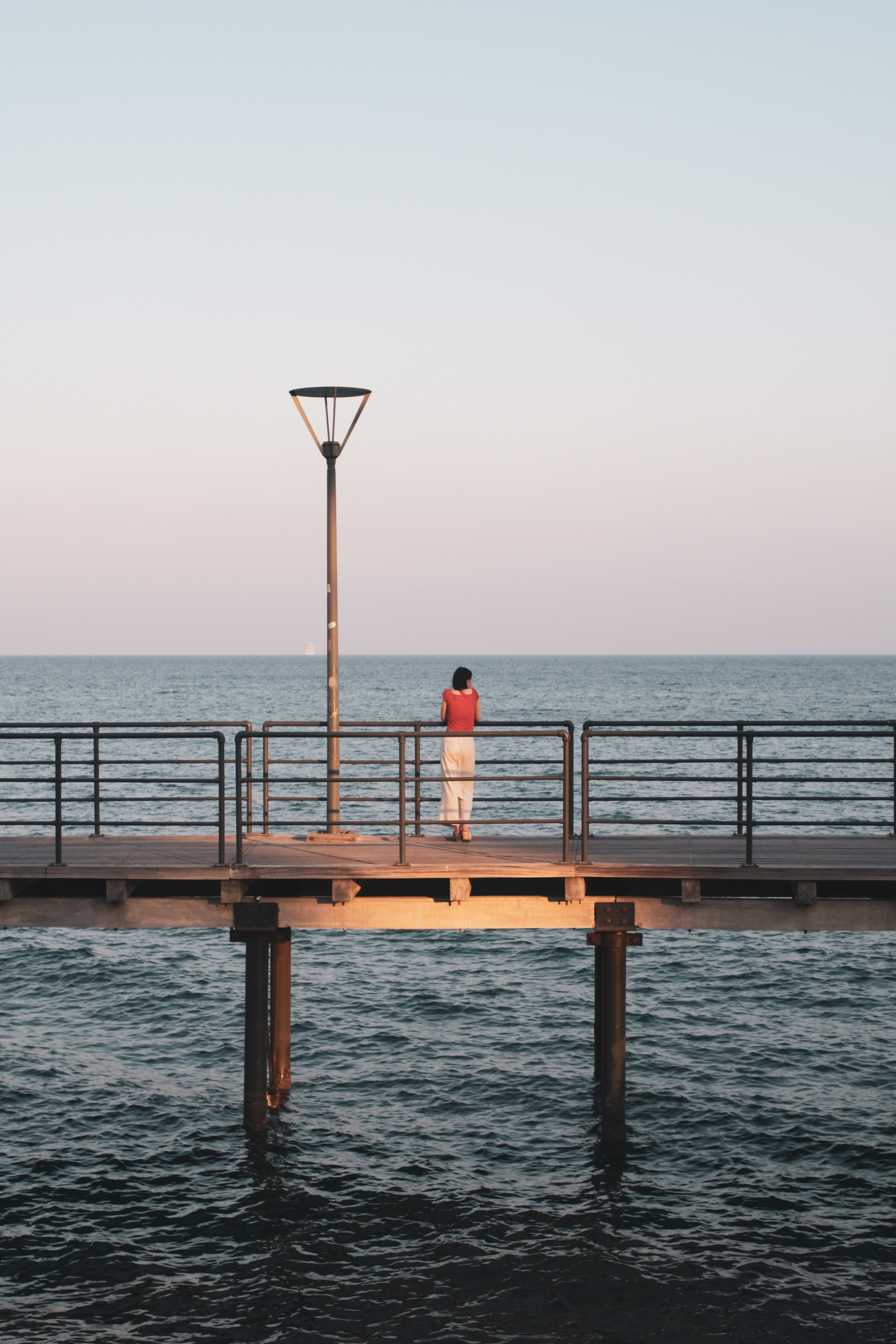 Loneliness | Pier at Marina 📍Limassol | Street Photography Cyprus 🇨🇾 