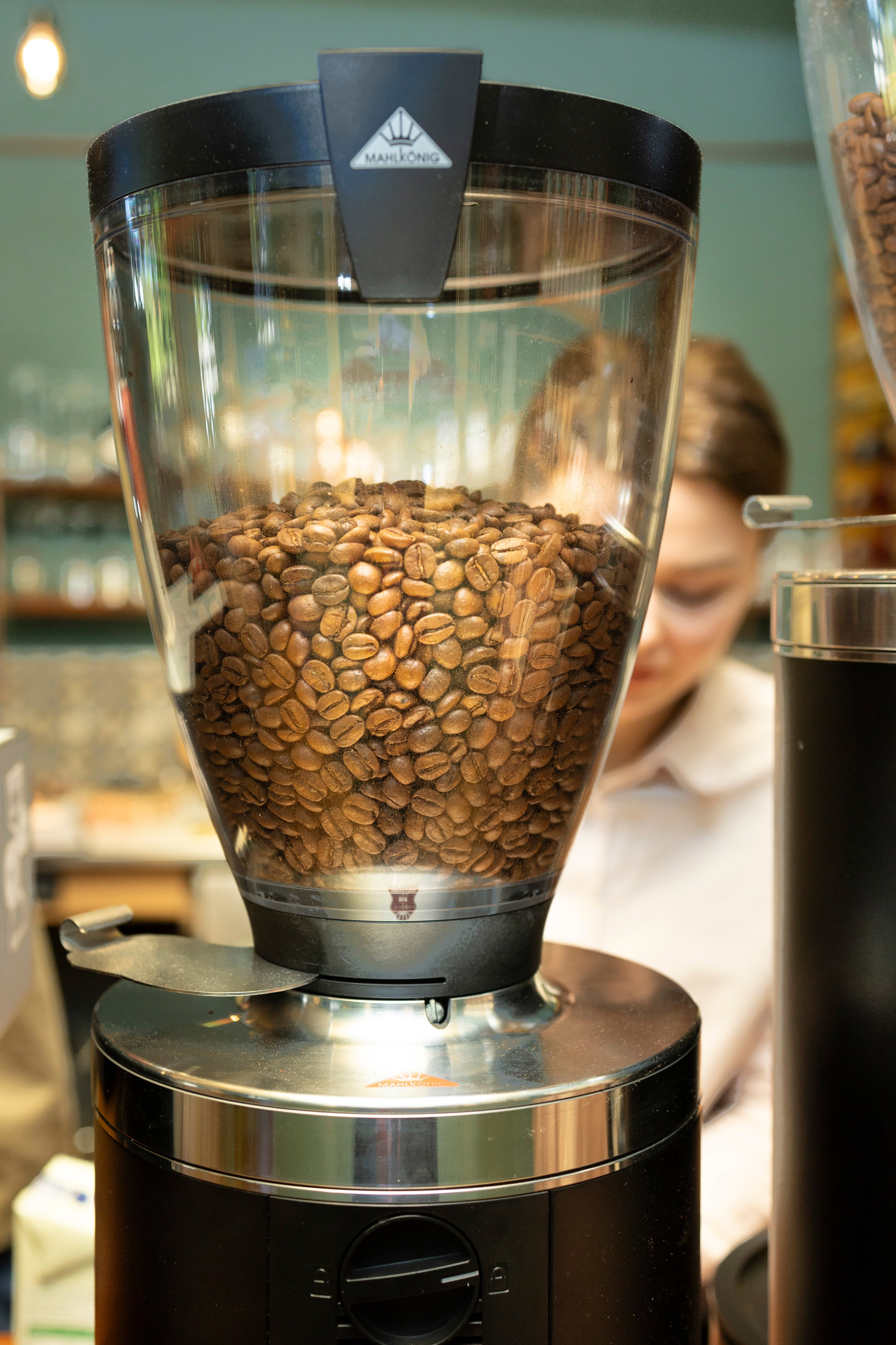 Cafe. Photographer in Munich