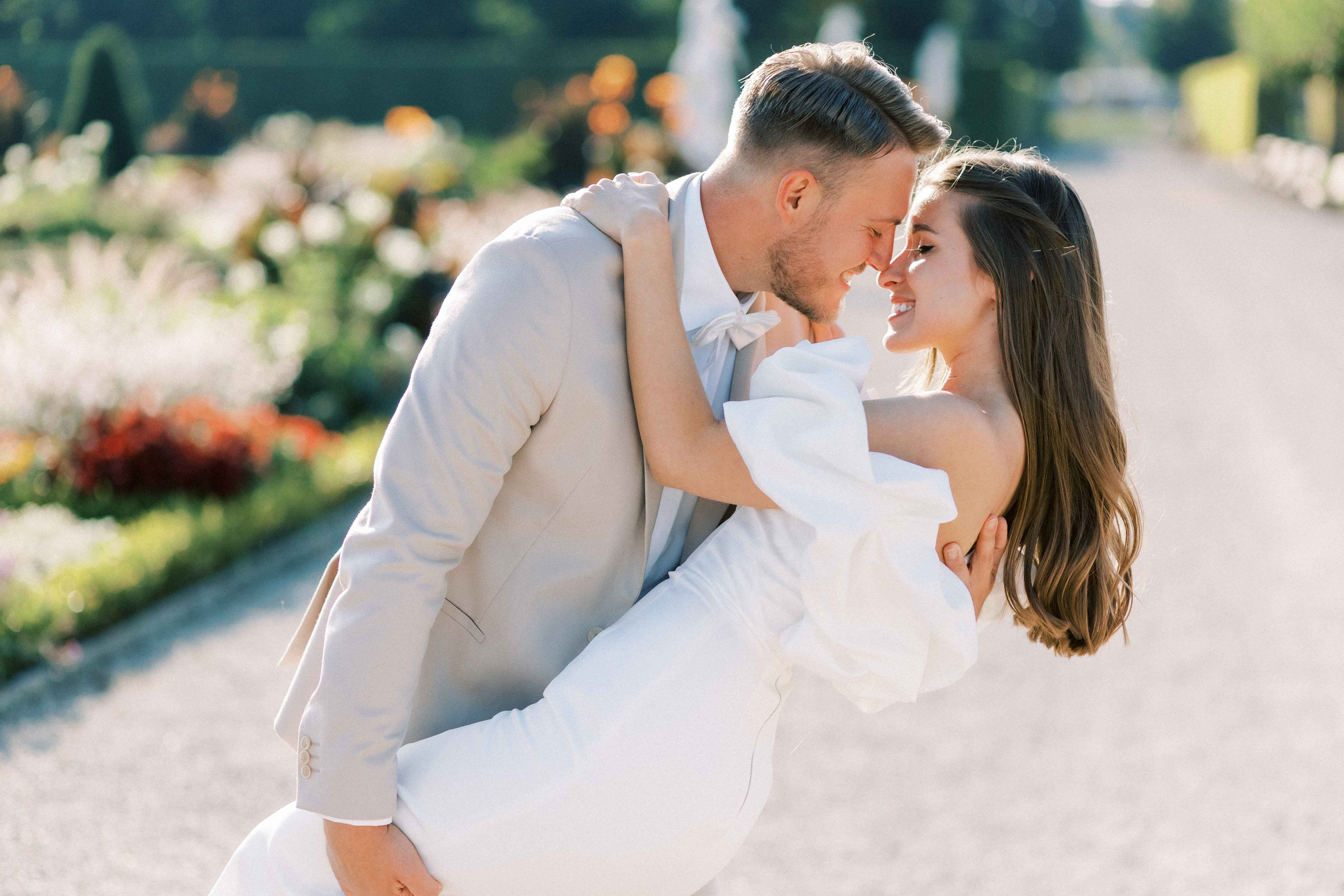 After Wedding Shoot at Sunset