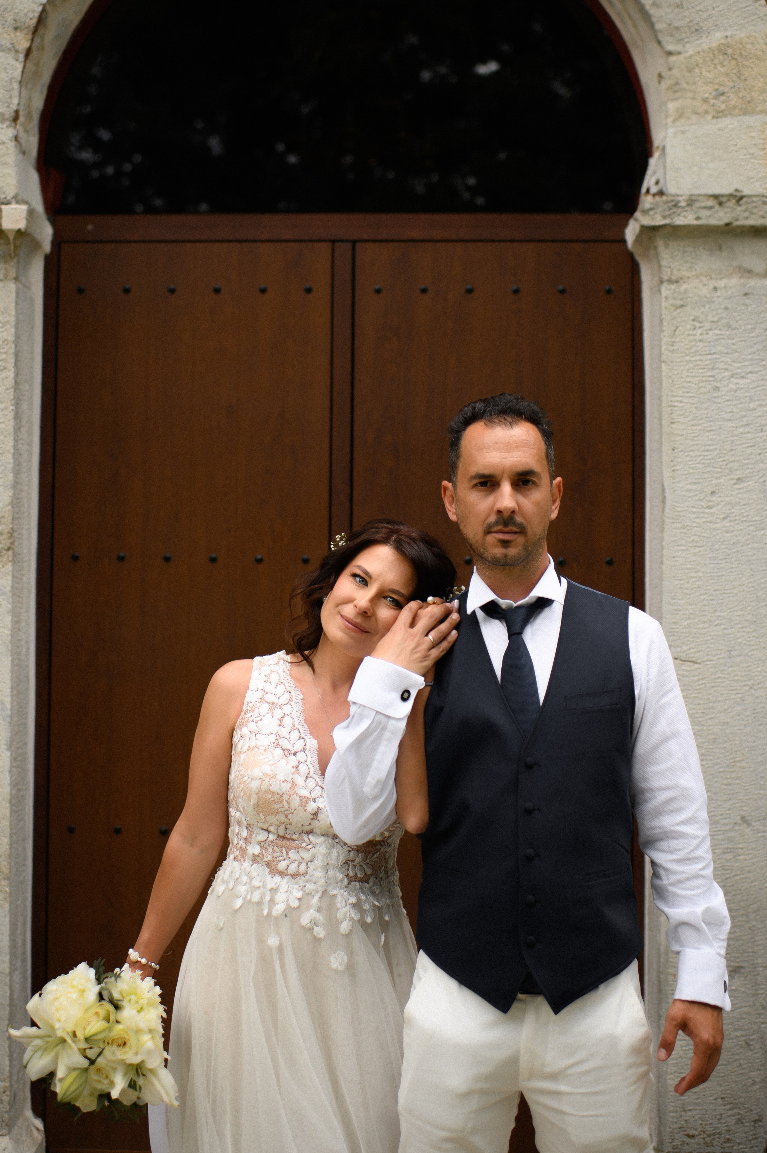 Wedding in Arnia Daria and George. Family, children, portrait, and event photography in Thessaloniki