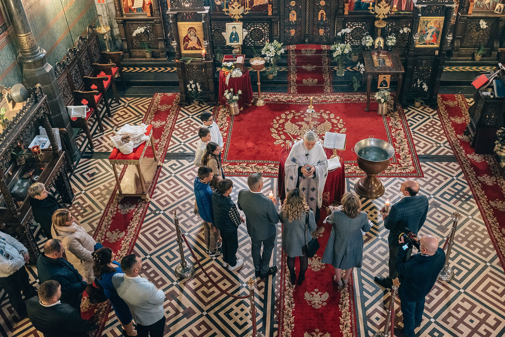Anna Maria’s Baptism — St. Parascheva Church Brussels & Anka Katering Halle | Essence of Memories. Essence of Memories — Wedding & Event Photographer in Brussels, Belgium