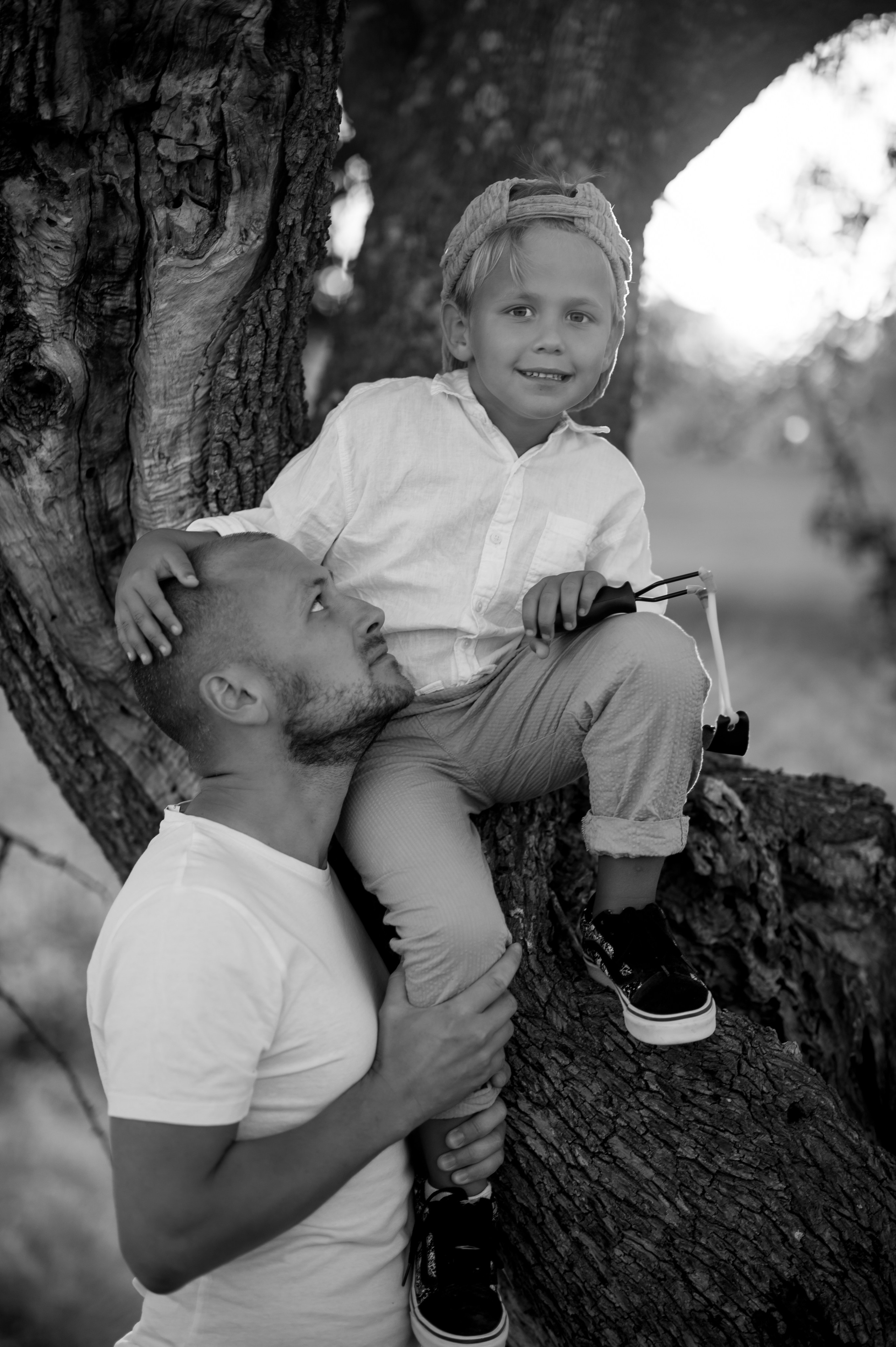 Father & Son. Семейная, детская, портретная и предметная фотосъемка в Салониках