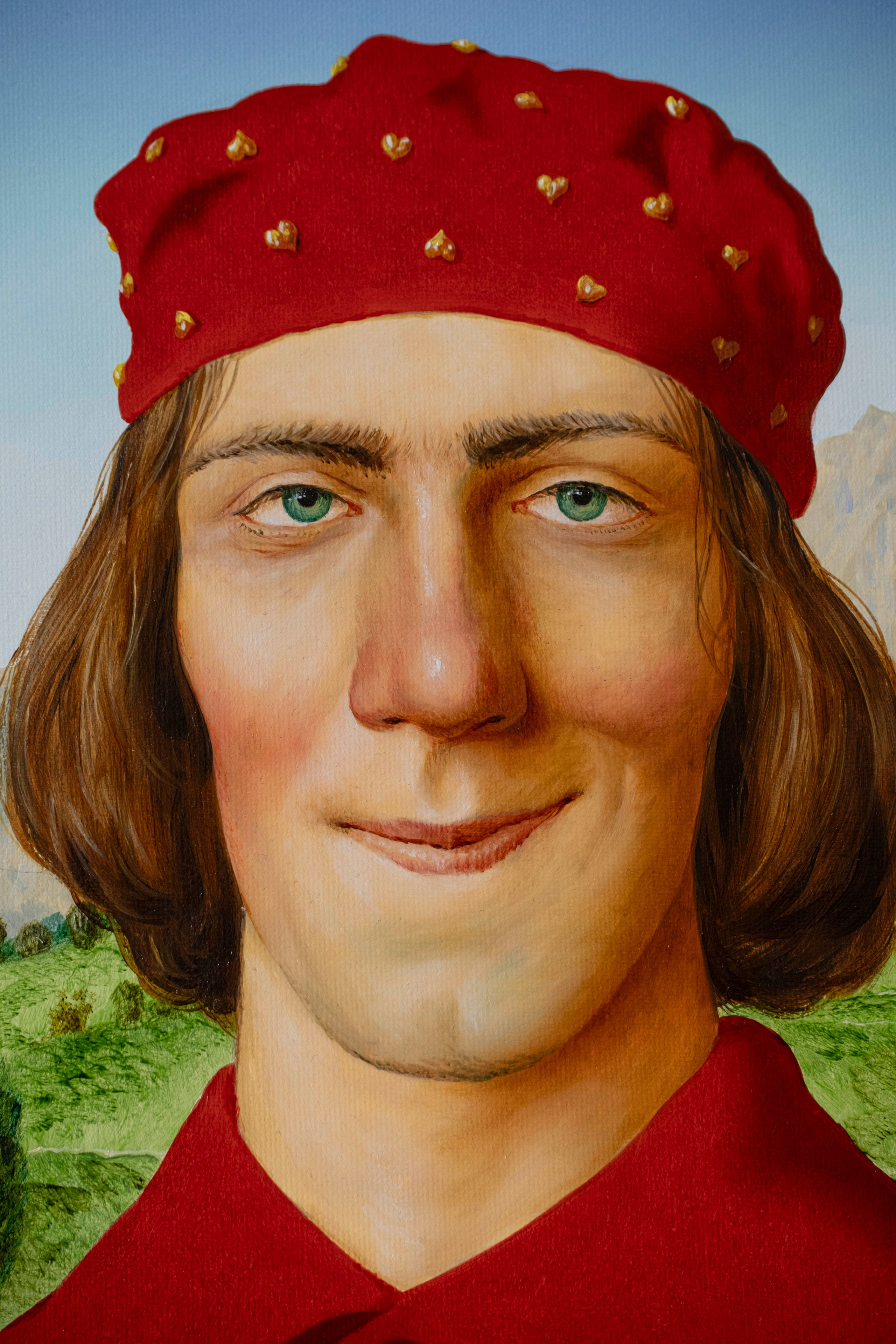 Flaming heart. Paul Rog