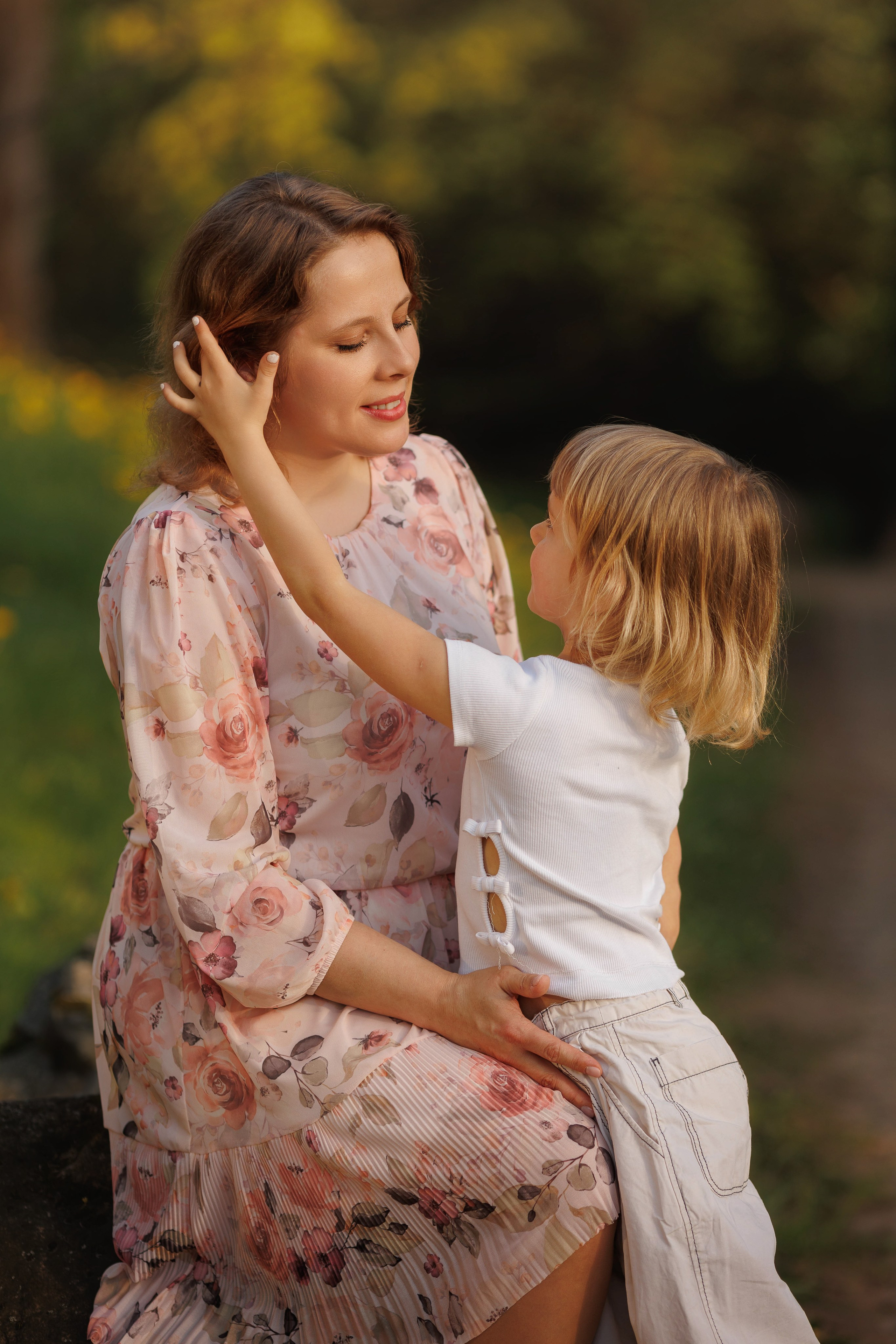 Рядом с мамой. Family photographer in Vilnuis Svetlana Naumova