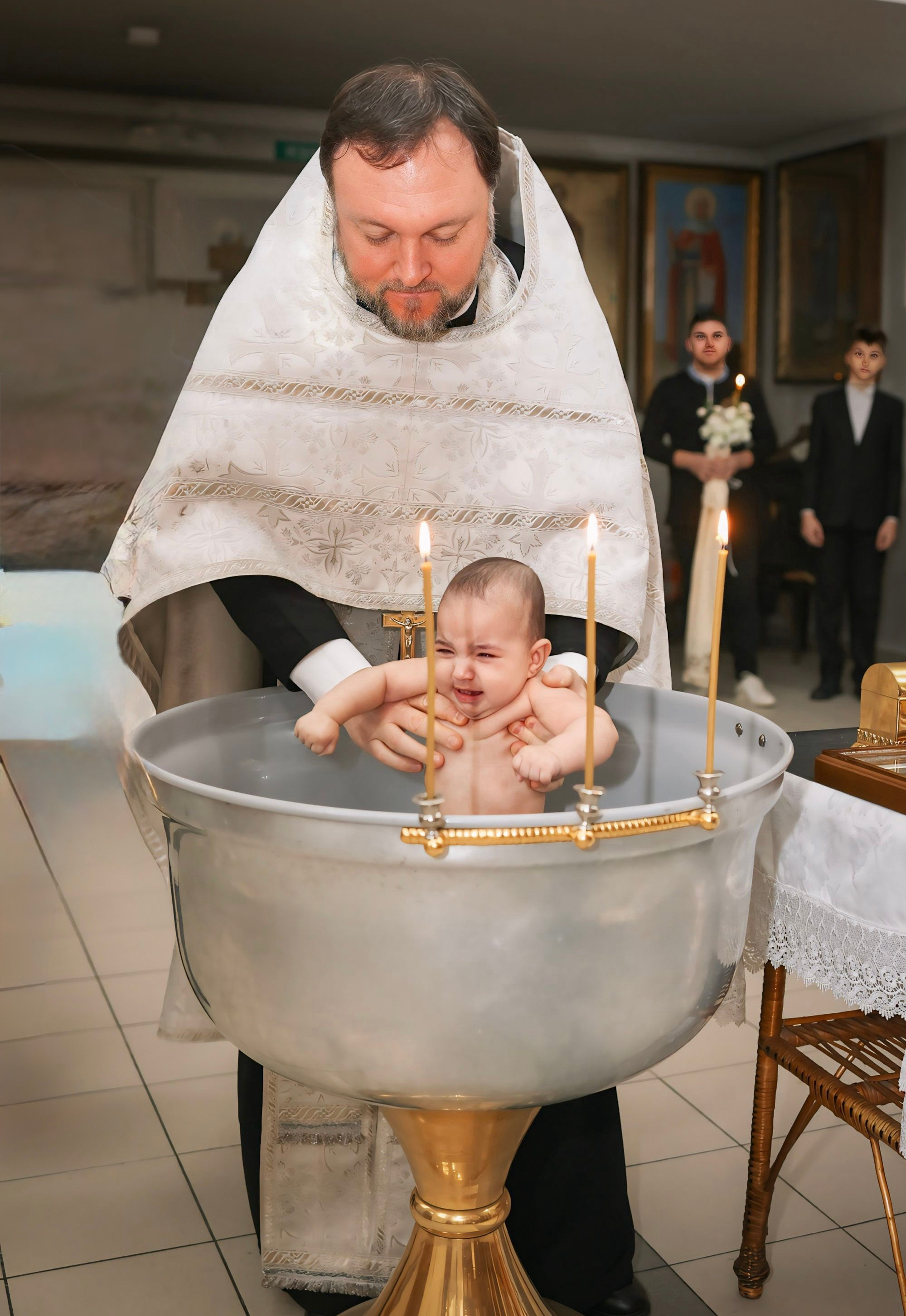 Крещение. Съемка церковных таинств — АЛИНА ФЕТУ