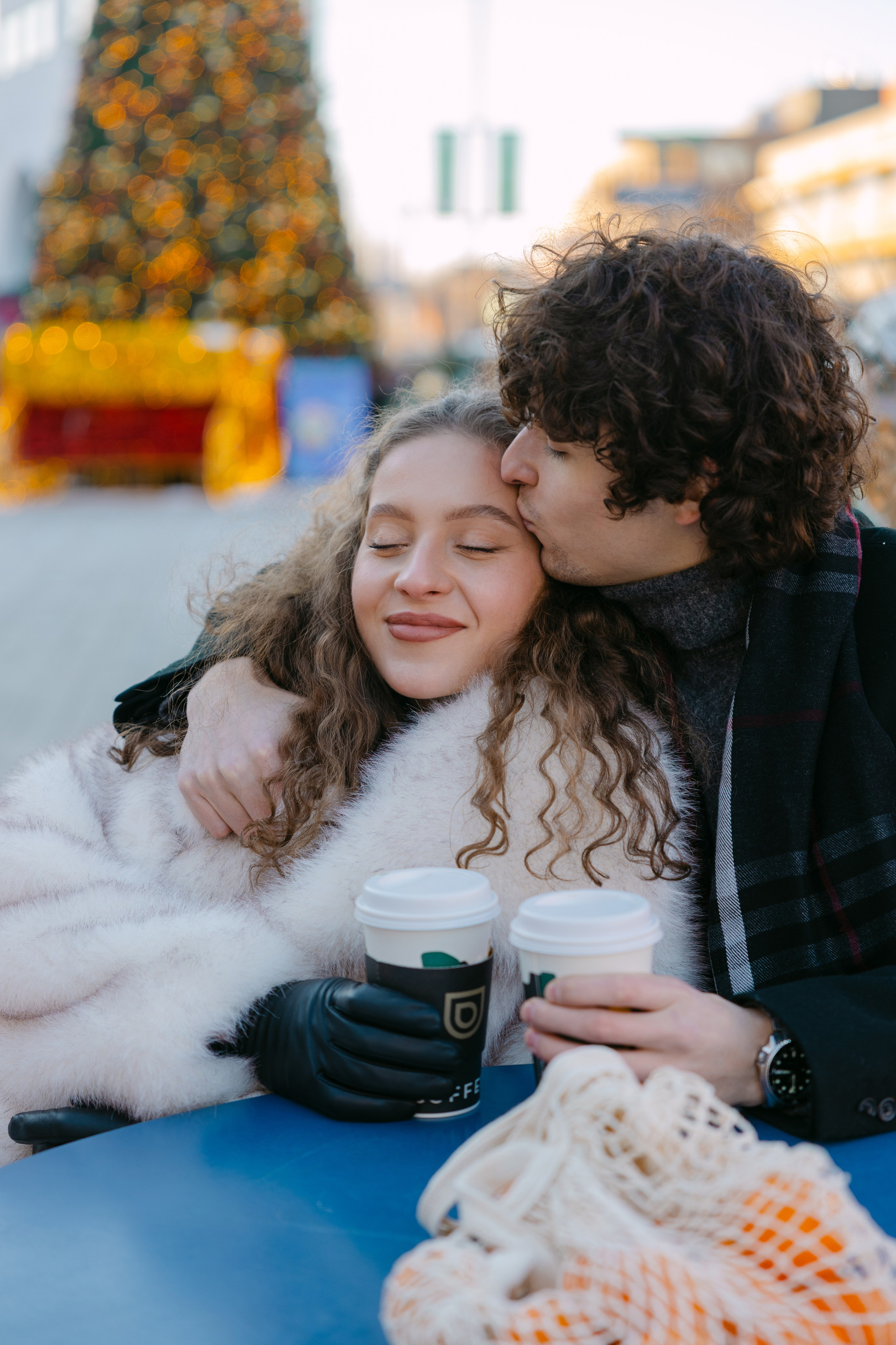 Christmas magic together. Home