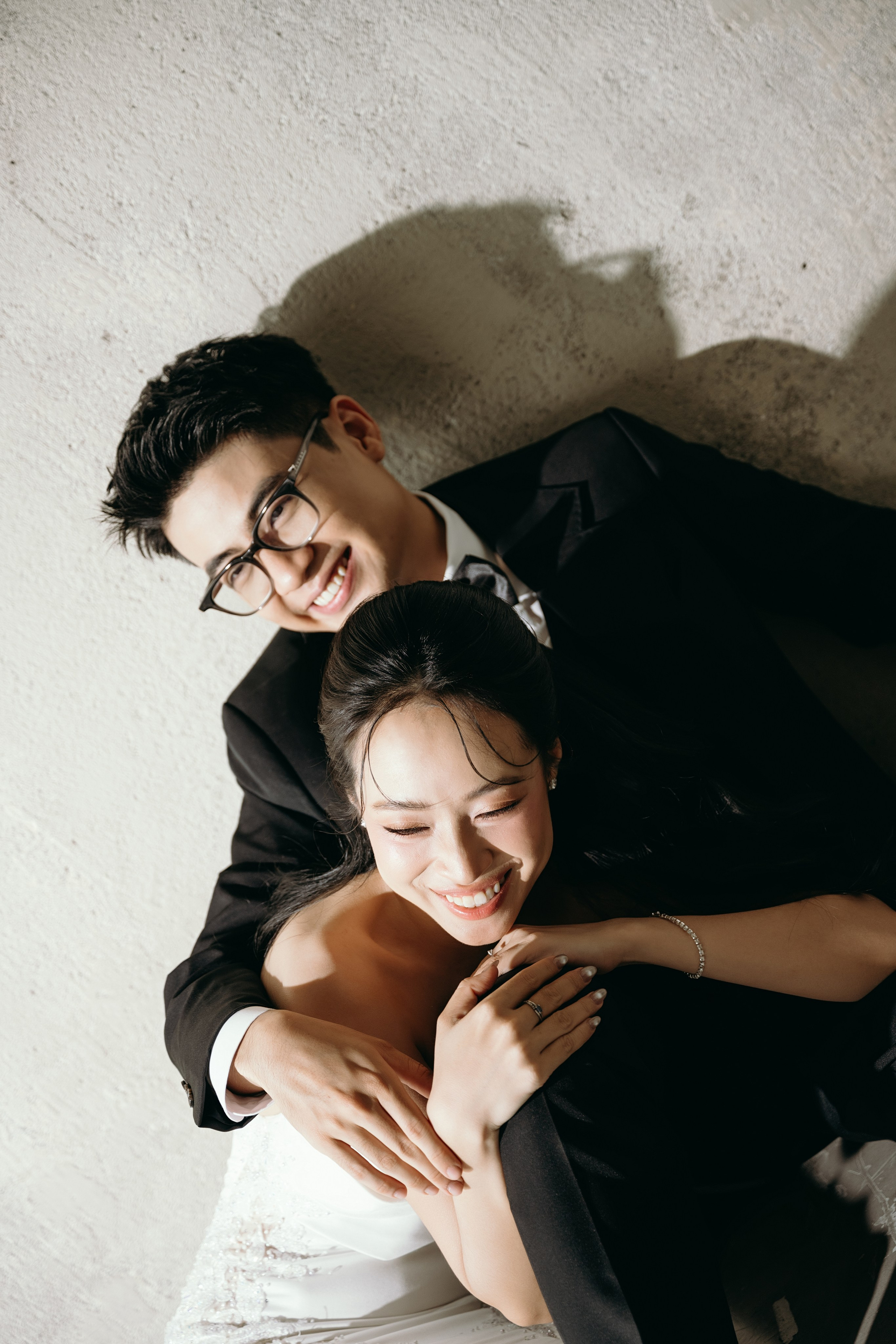 N.A wedding photoshoot in studio