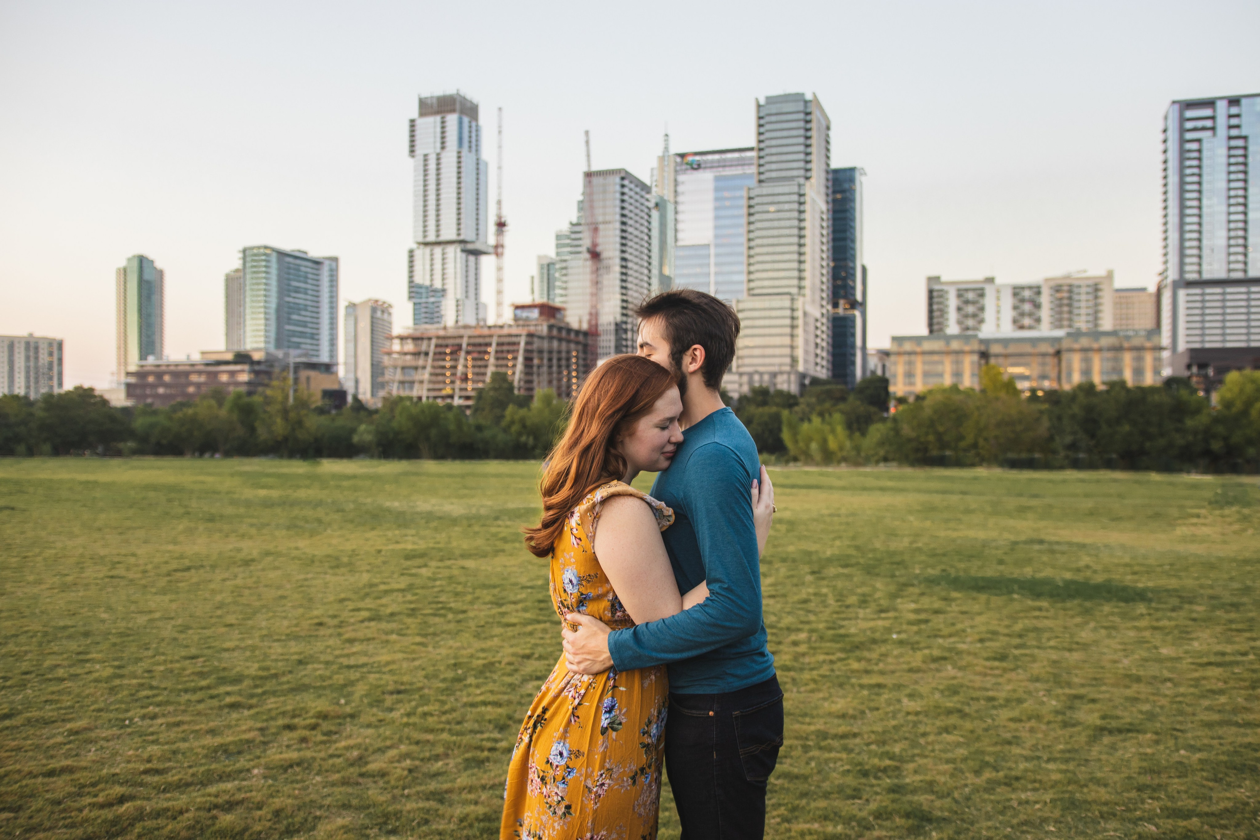 Kevin and Kristen’s photoshoot at Seaholm in Austin 