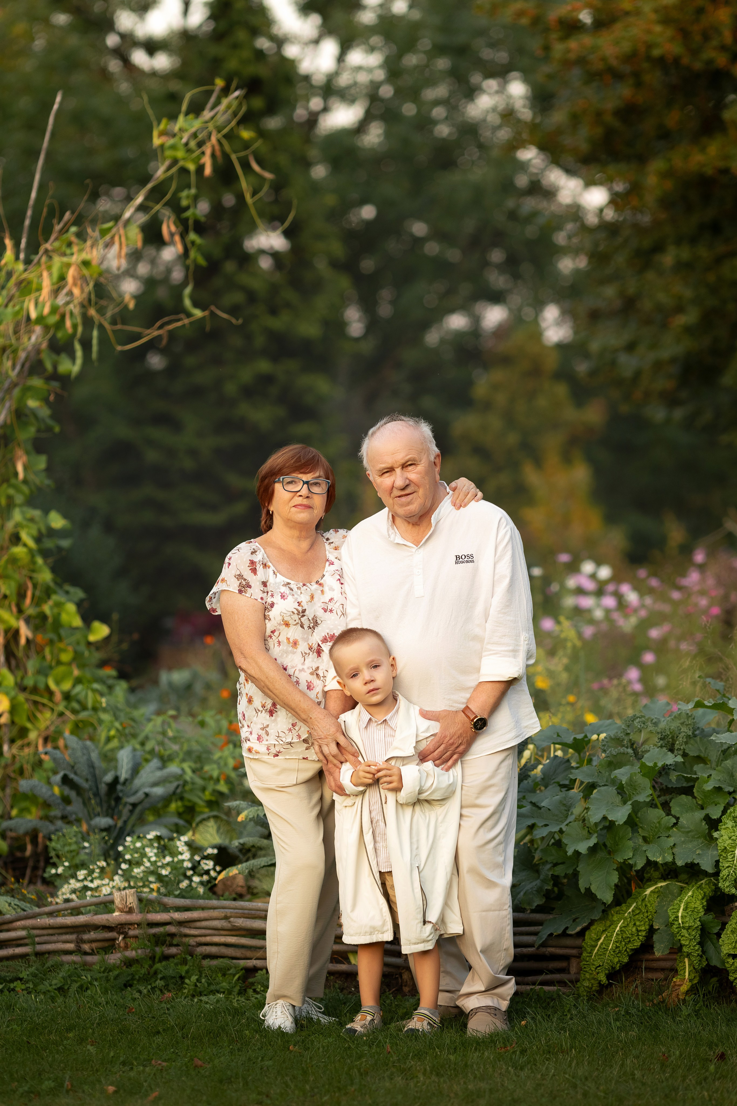 Съёмка большой семьи в ботаническом саду. Семейный и детский фотограф в Вильнюсе Светлана Наумова