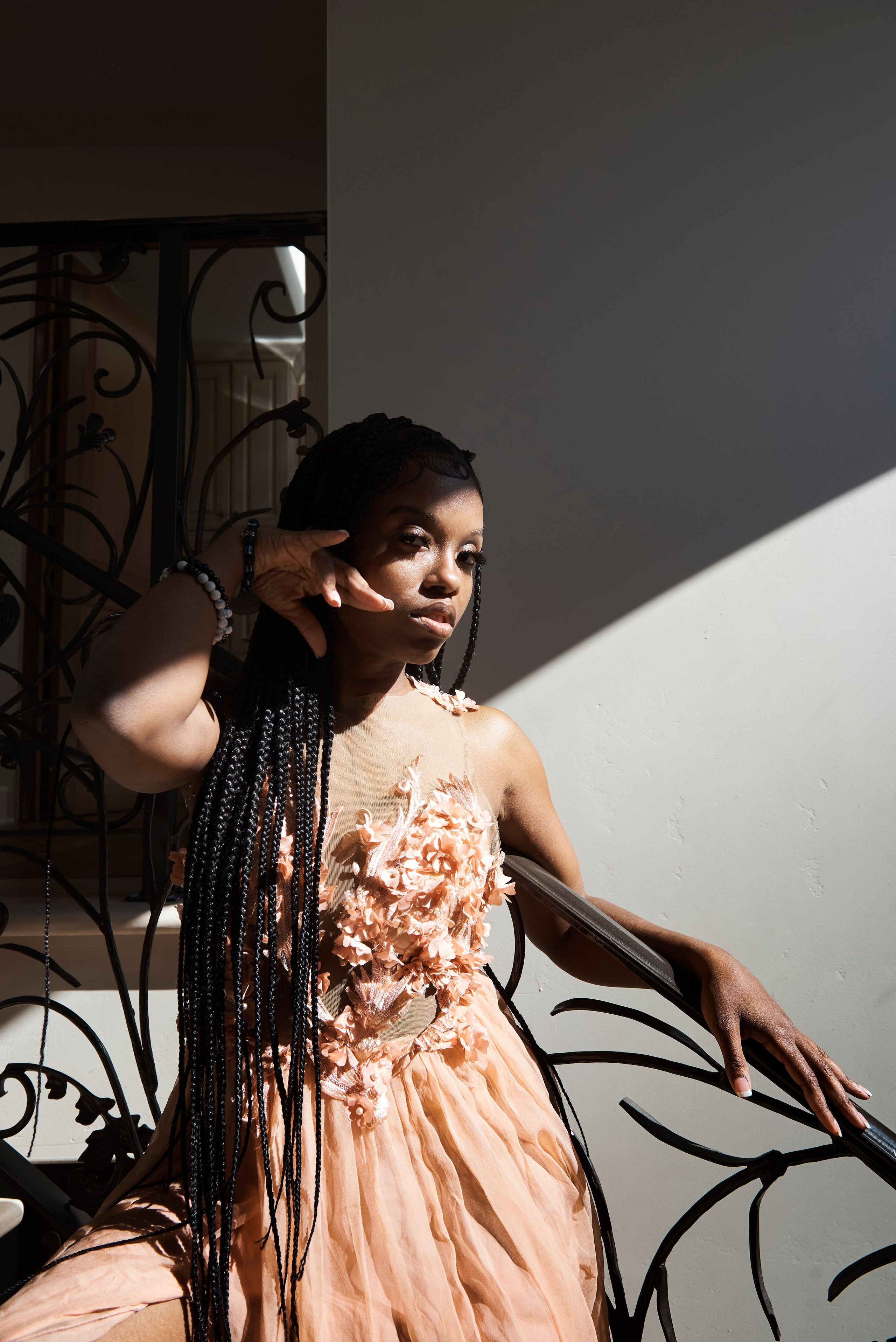 Shooting for a fashion designer in Los Angeles