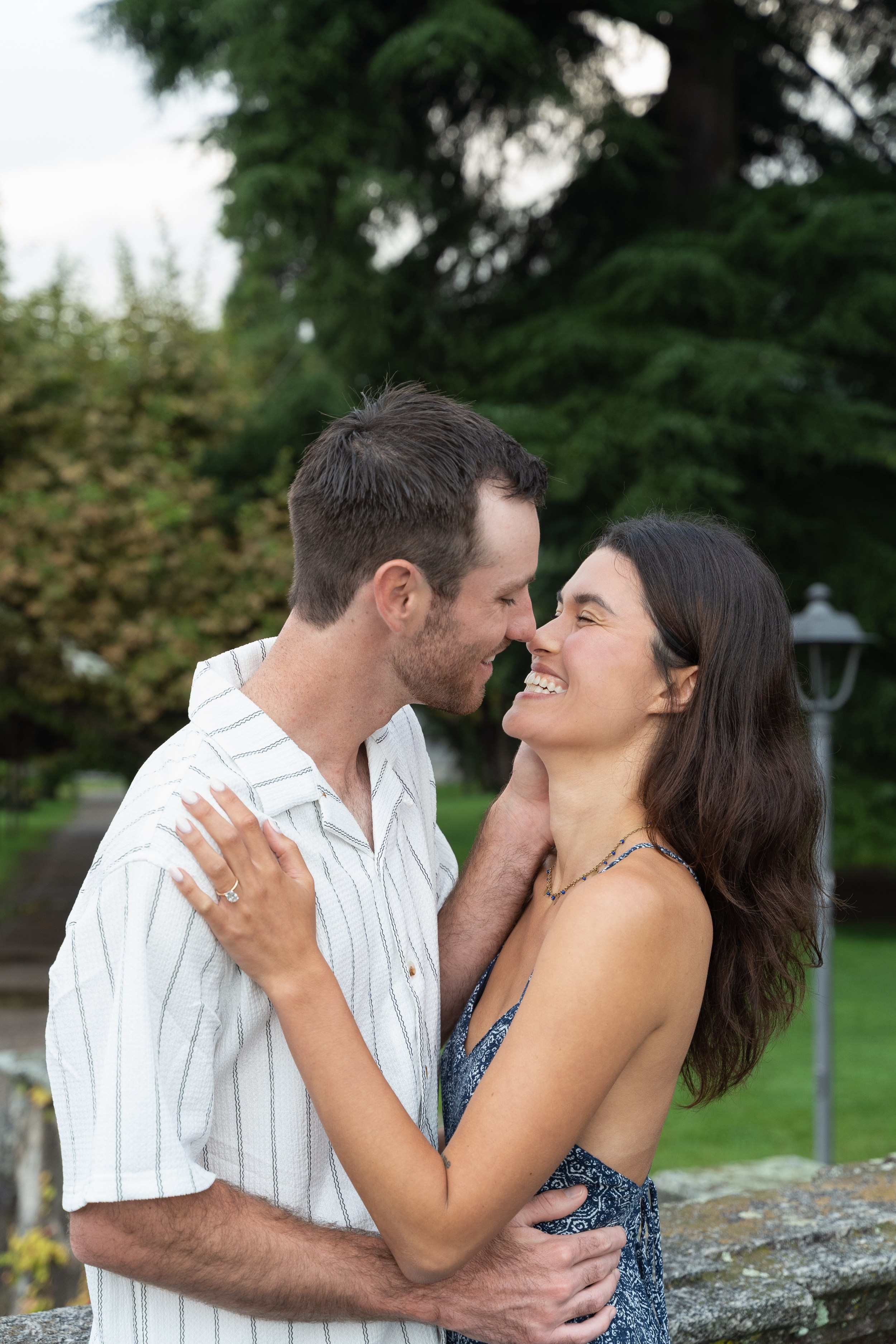 Sunrise Secret Proposal Lake Como. Proposal Photographer in Lake Como