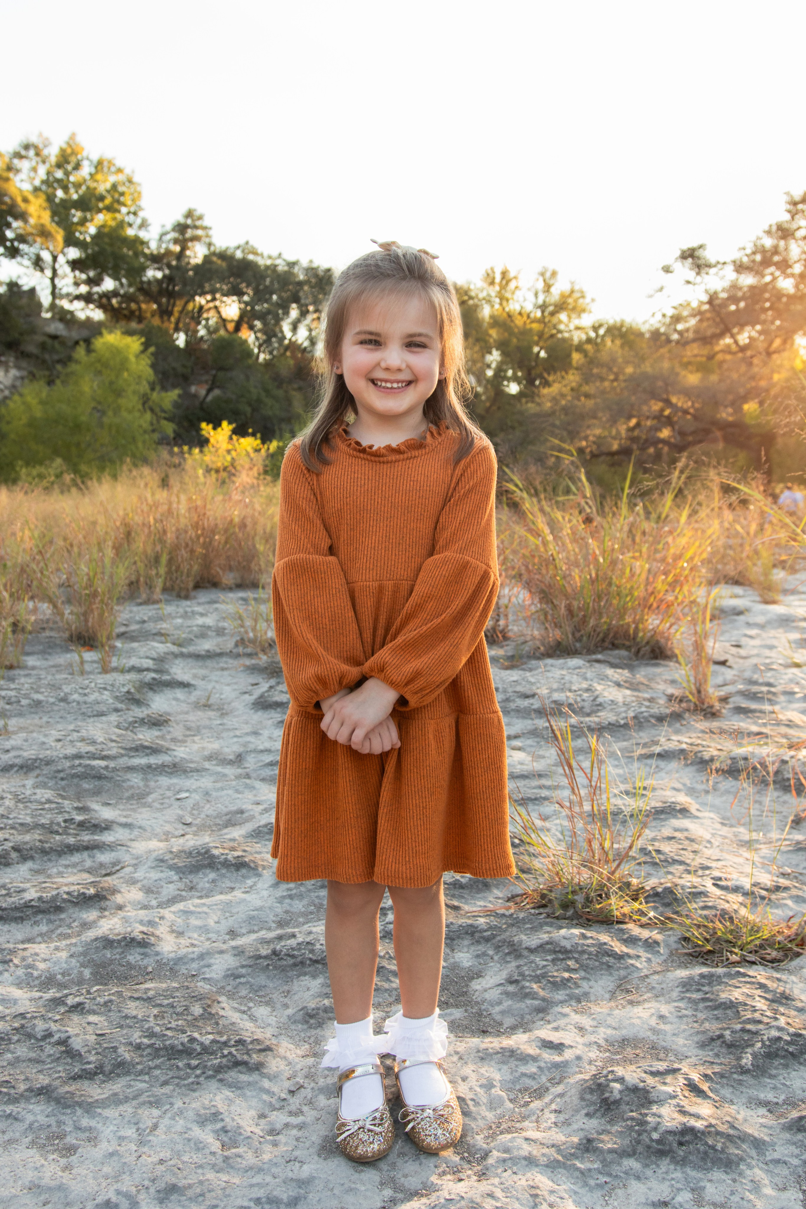 Family photoshoot at Bull Creek Park in Austin