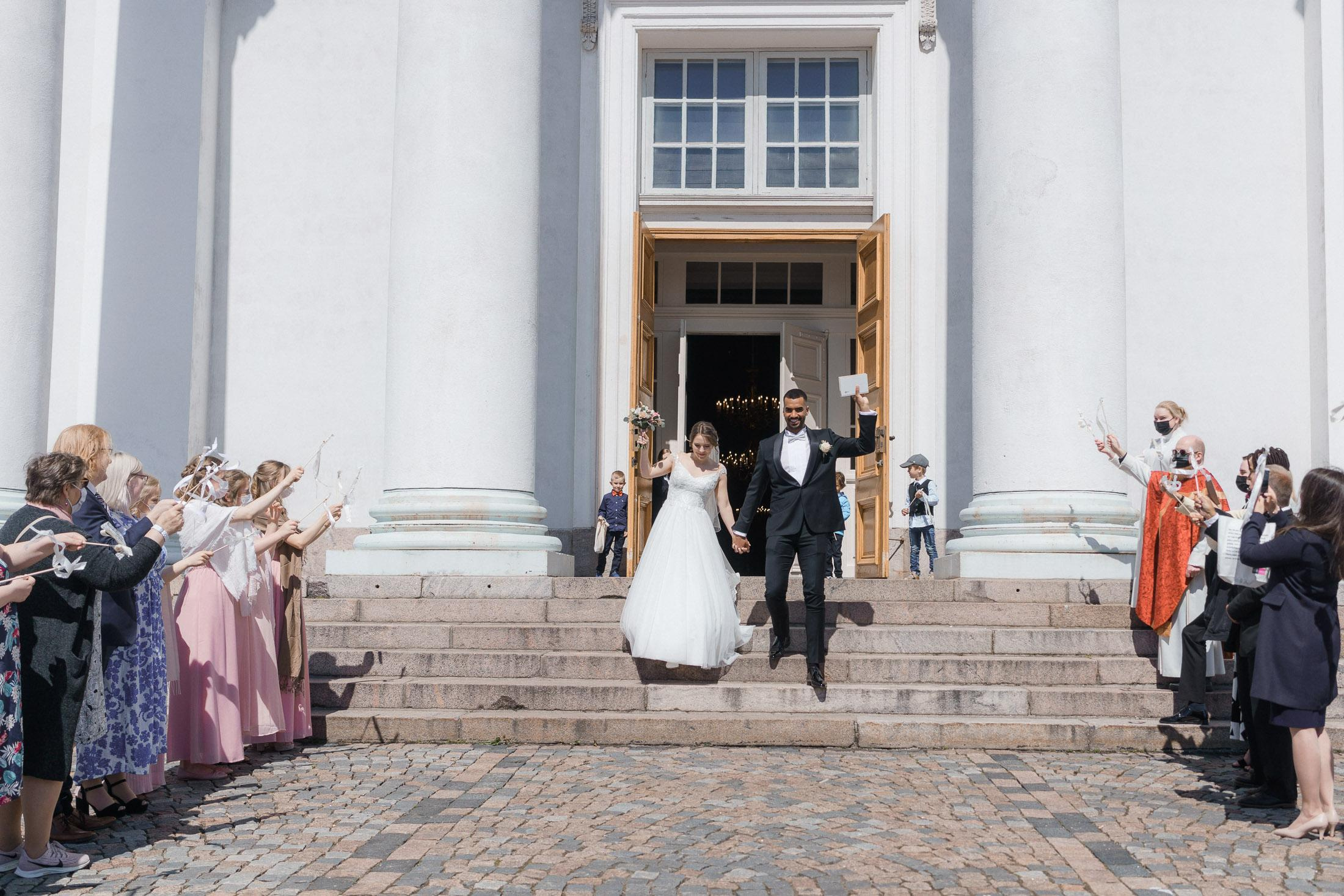 Hääkuvaus Suomenlinnan Upseerikerho