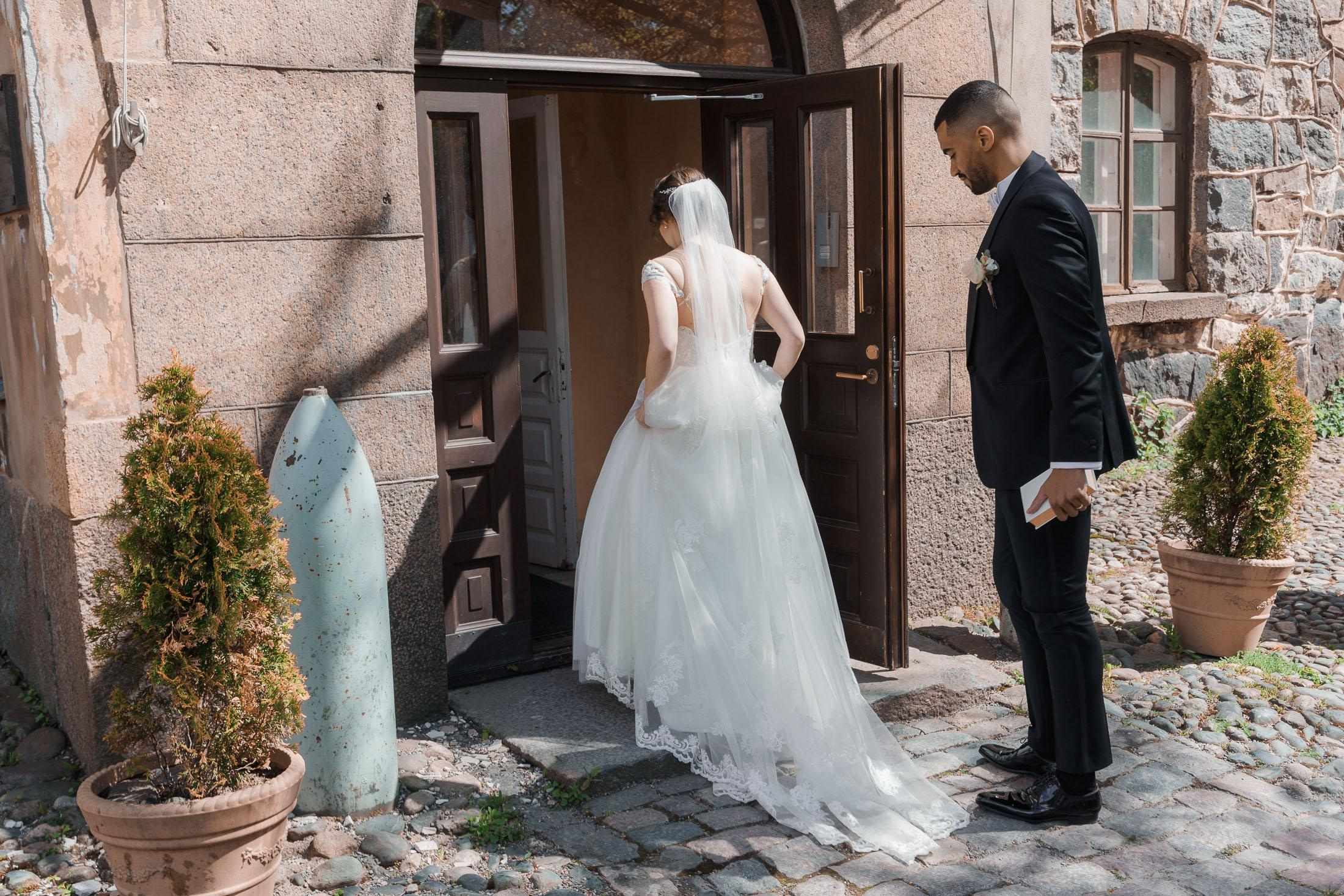 Hääkuvaus Suomenlinnan Upseerikerho