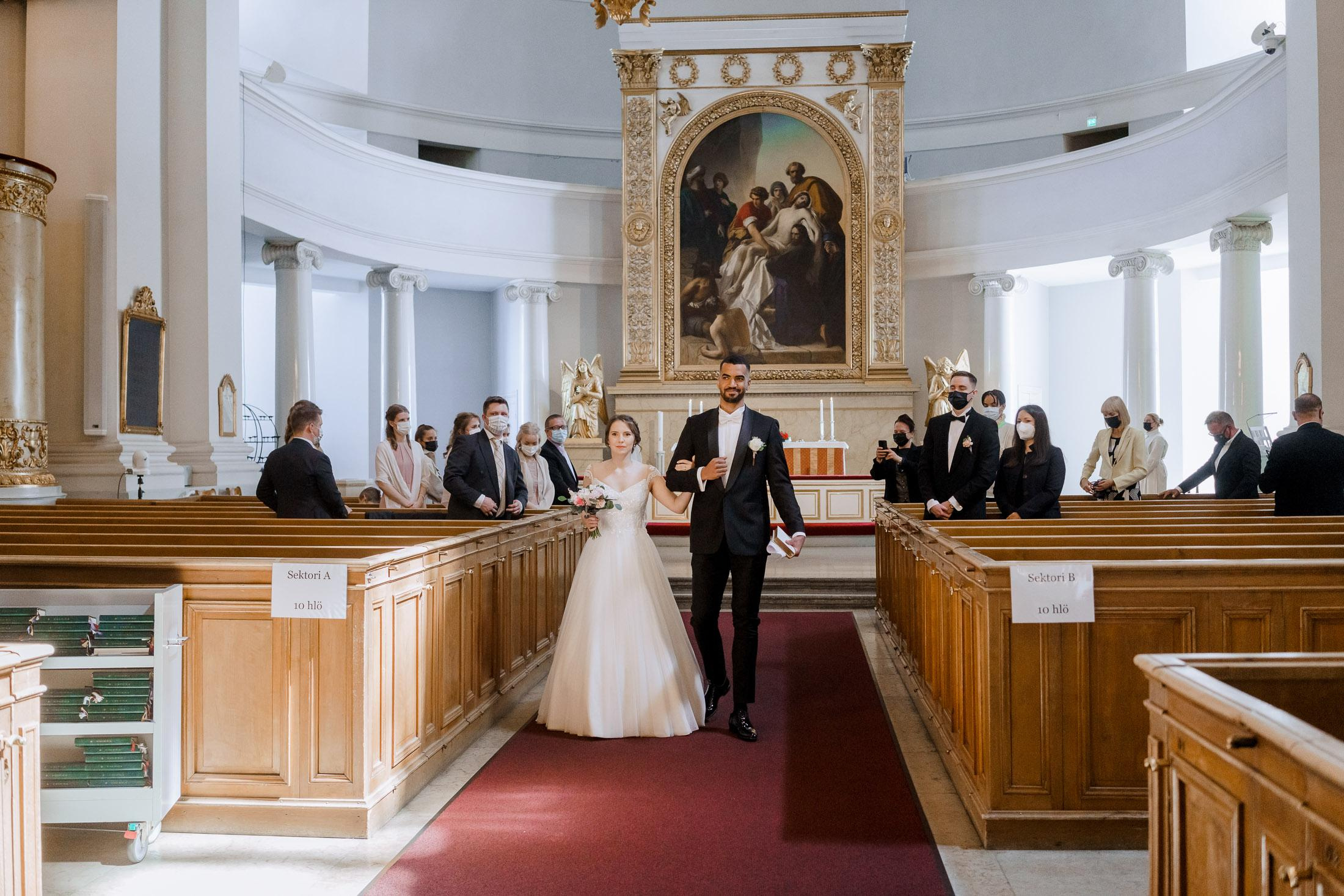 Hääkuvaus Suomenlinnan Upseerikerho