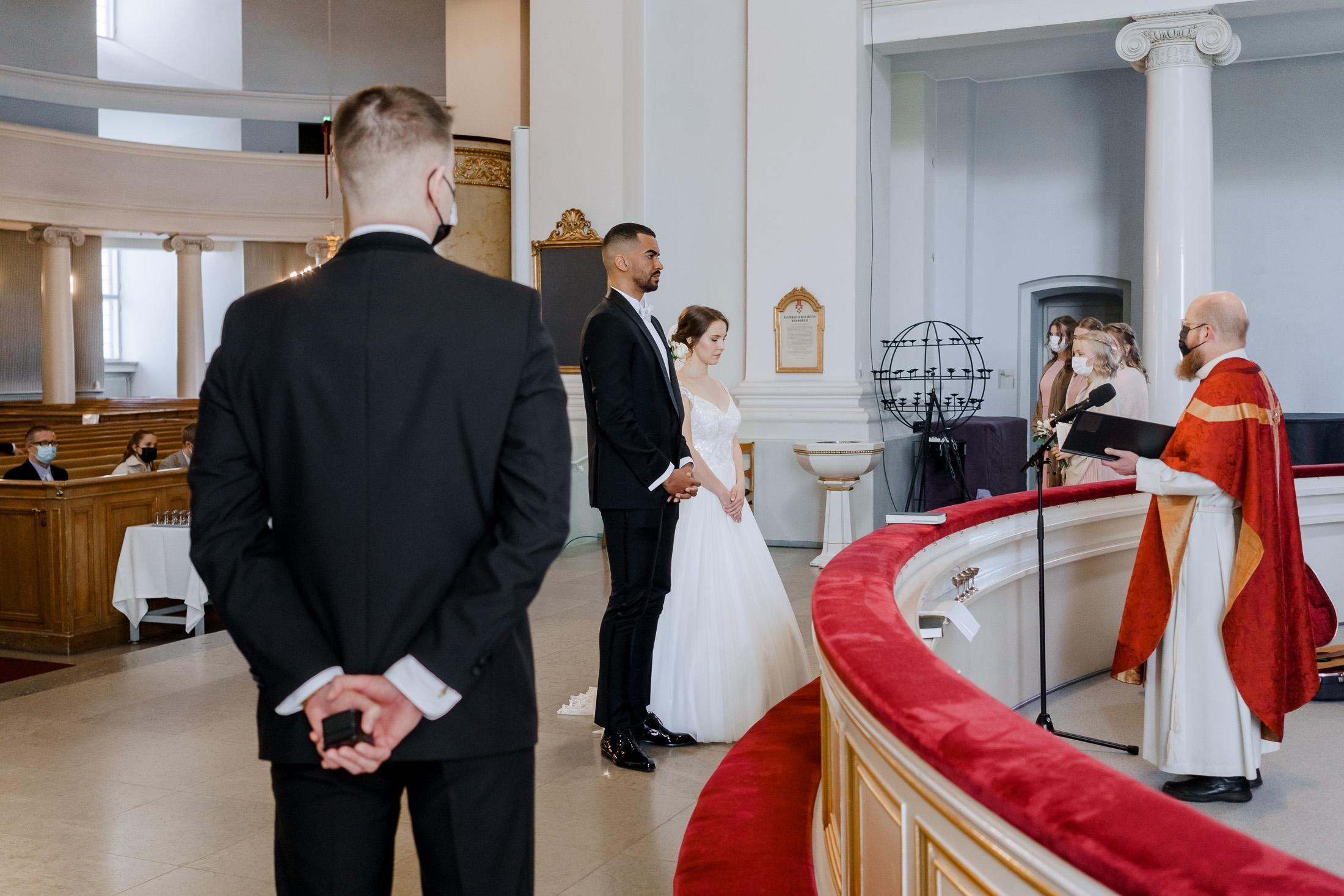 Hääkuvaus Suomenlinnan Upseerikerho