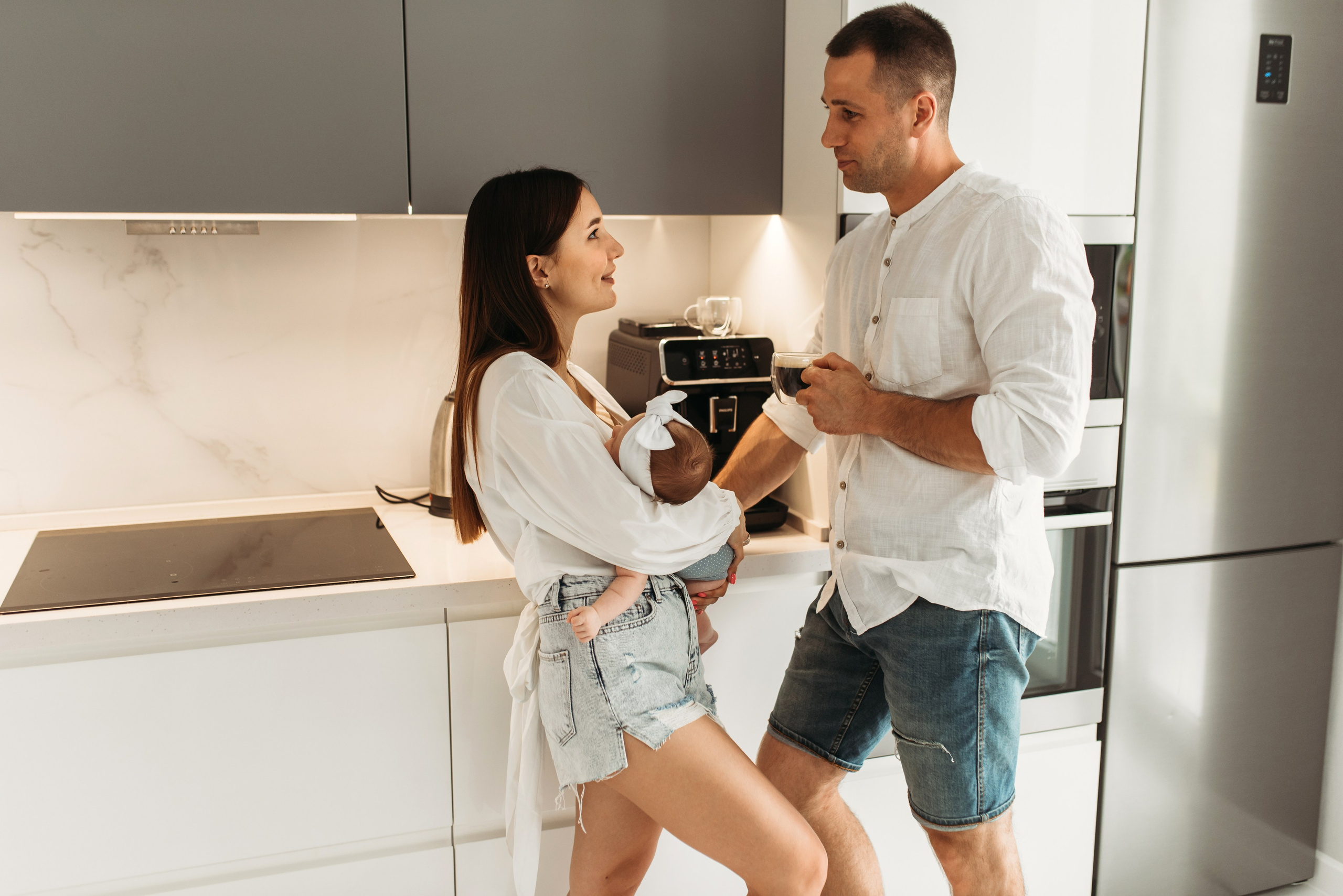 Karina & Arsen & Jesja. Familien- und Hochzeitsfotografin. Ich arbeite in Koblenz und Rheinlan