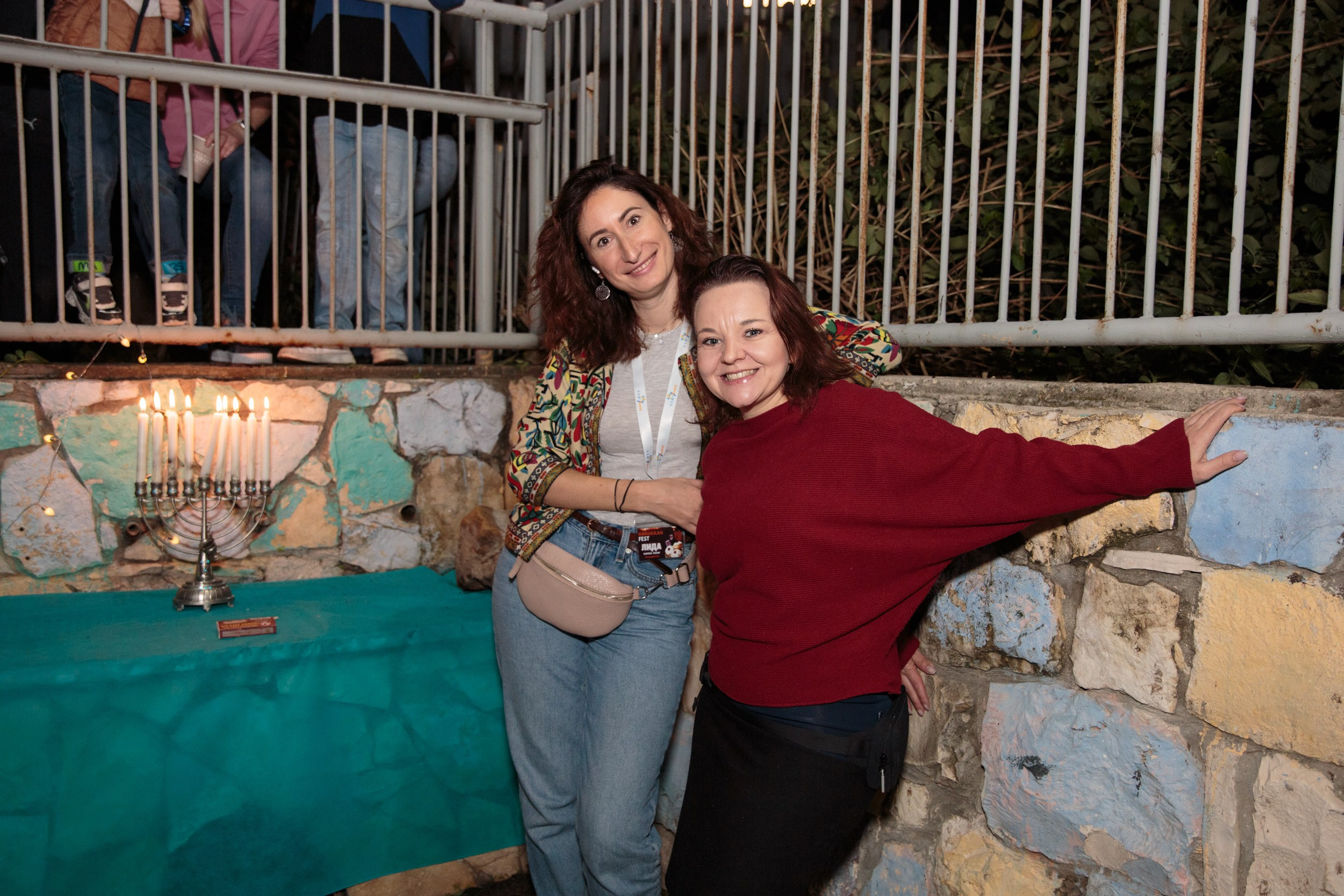 Городская Ханука Хайфа 2023. Портретный и репортажный фотограф в Израиле Рома Бирман