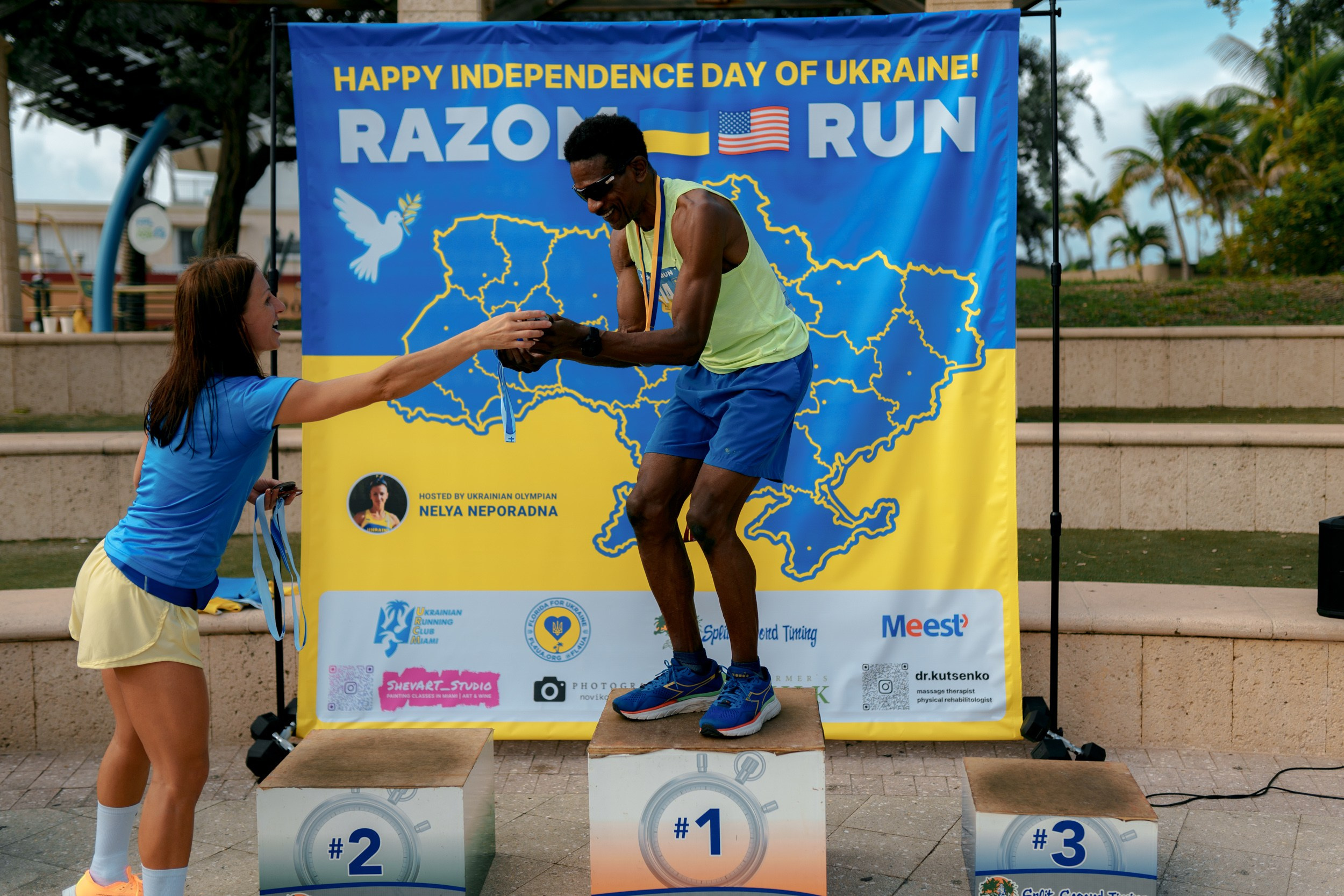 RAZOM RUN. ФОТОГРАФ ФЛОРИДА МАЙАМИ