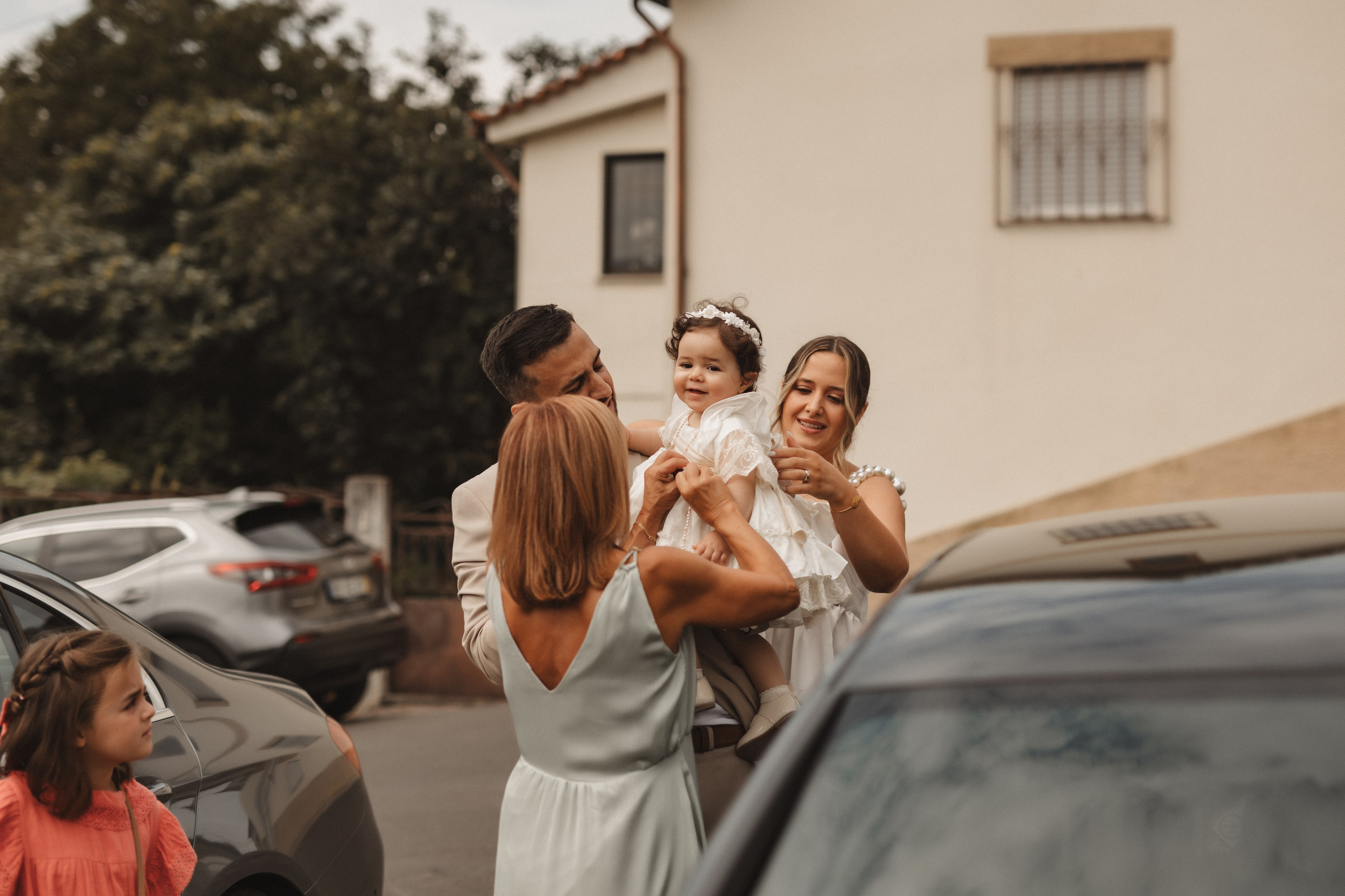 Batizado da Sara. Fotógrafa de Casamentos e Família em Braga — Alexandra Mieres Photography
